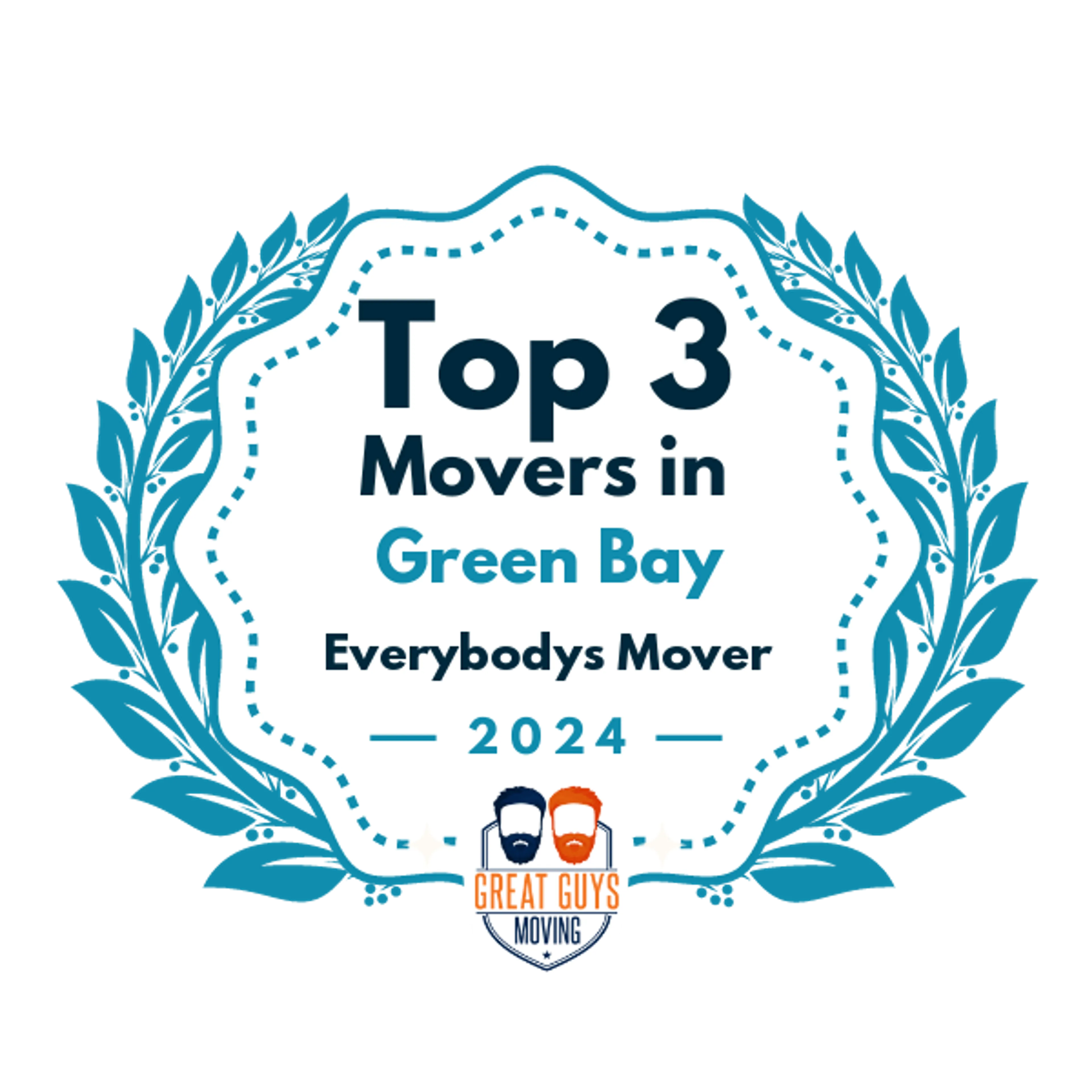 Top 3 Movers in Green Bay, WI 2024 award
