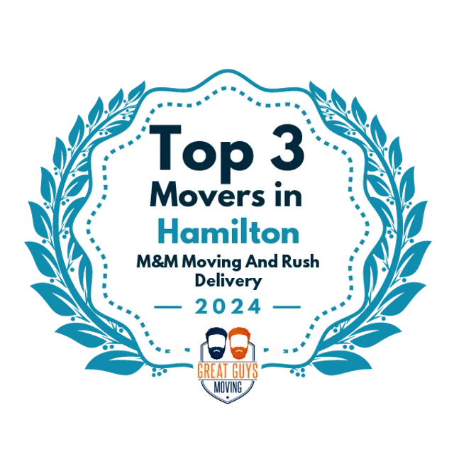 Top 3 Movers in Hamilton, IN 2024 award