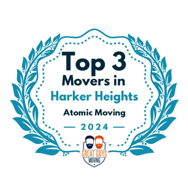 Top 3 Movers in Georgetown, TX 2024 award