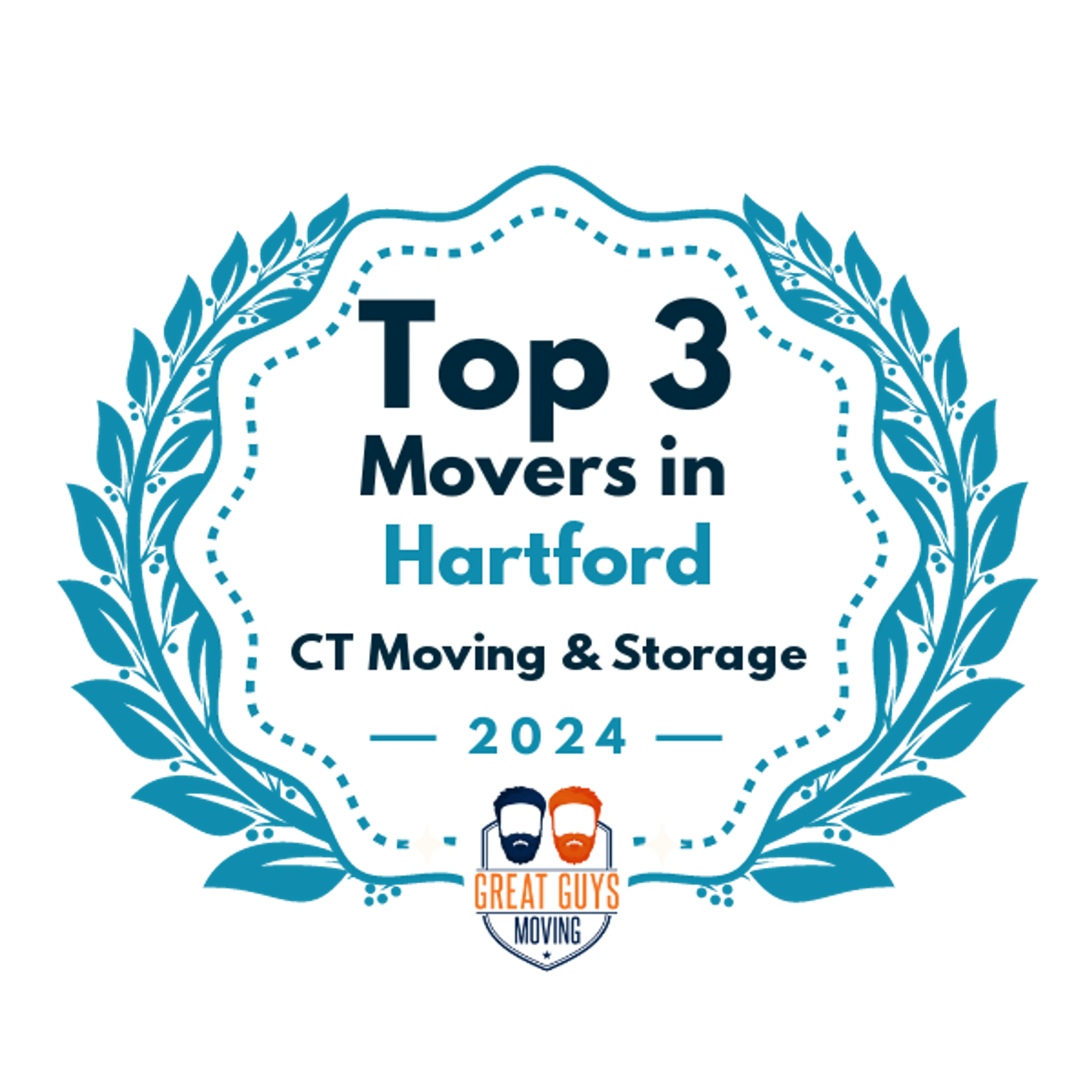 Top 3 Movers in Hartford, CT 2024 award
