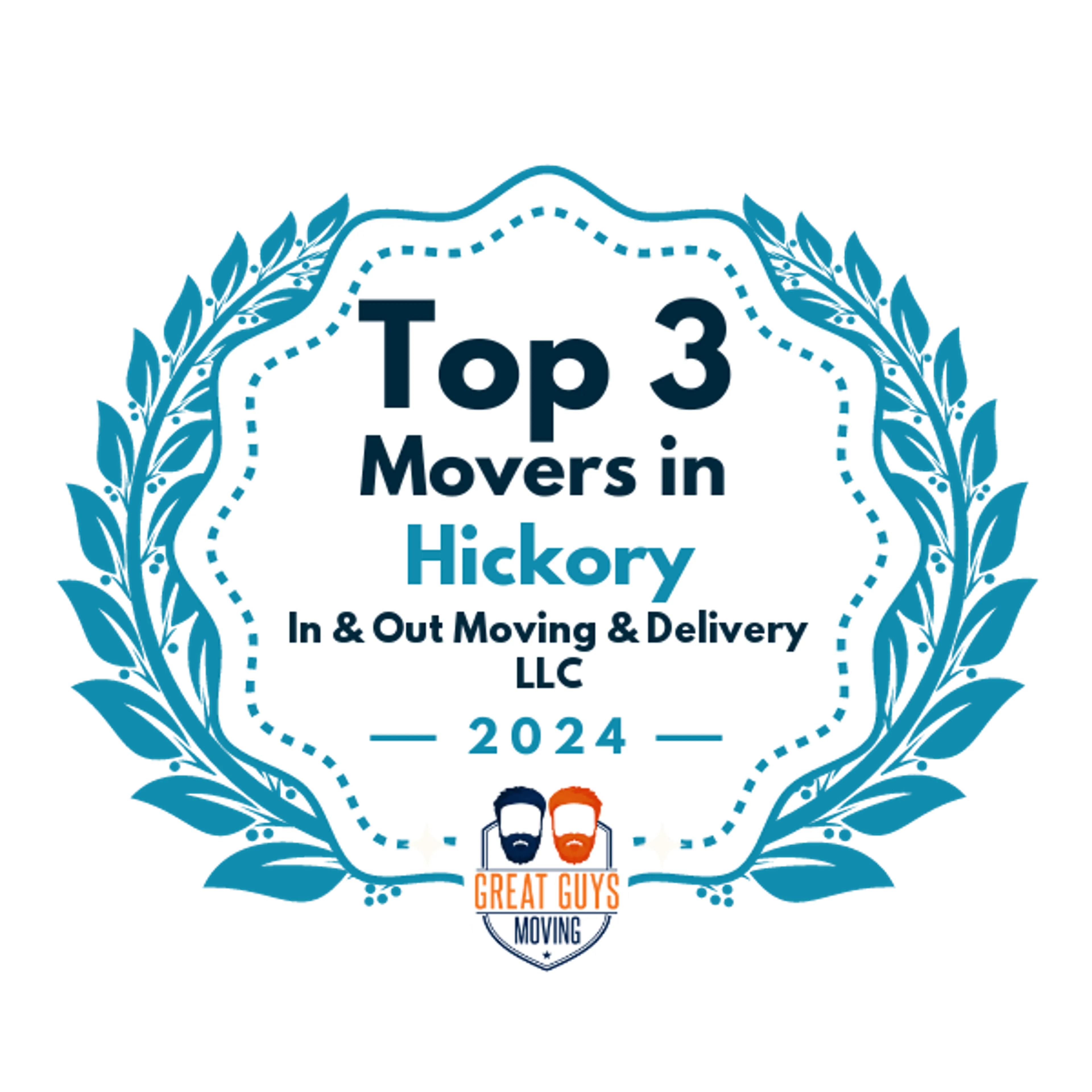 Top 3 Movers in Huntersville, NC 2024 award