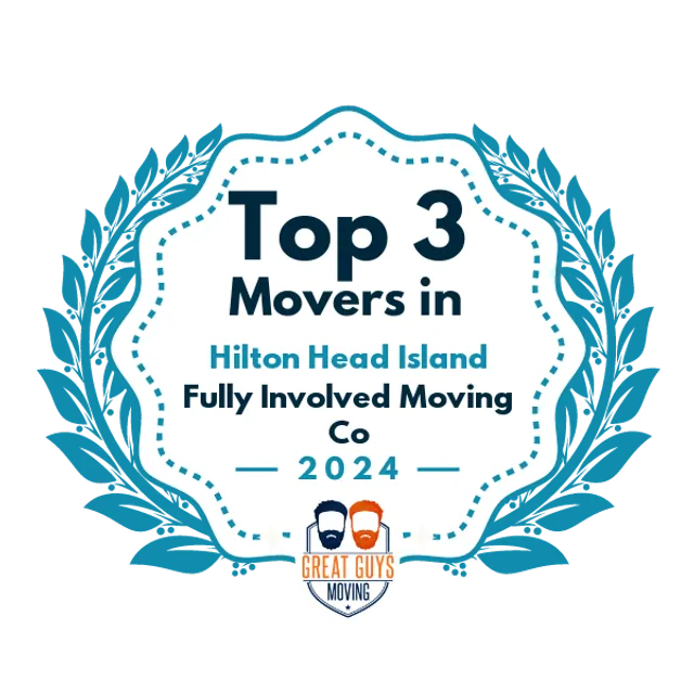 Top 3 Movers in Hilton Head Island, SC 2024 award