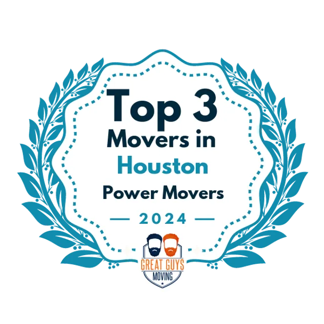 Top 3 Movers in Houston, TX 2024 award