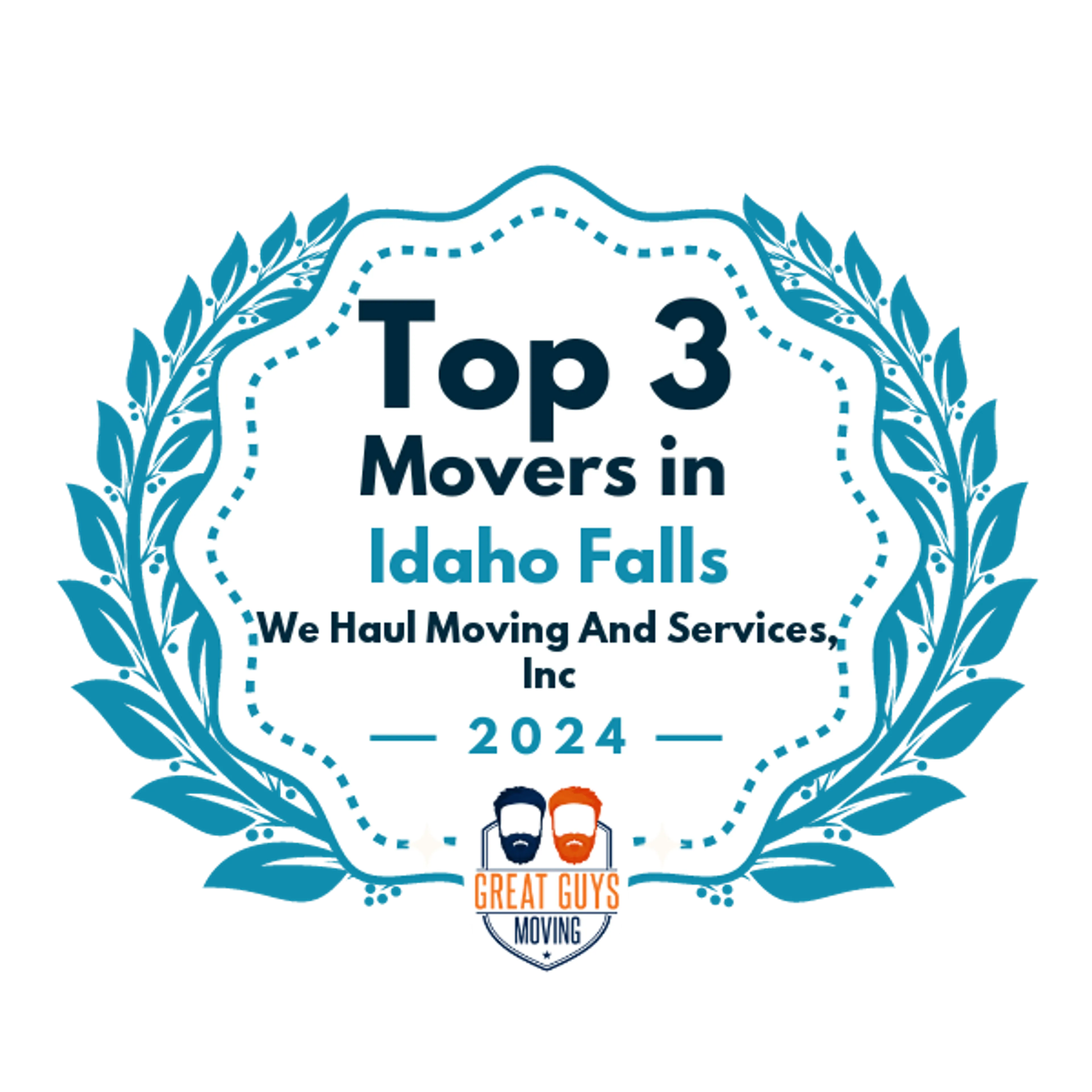 Top 3 Movers in Idaho Falls, ID 2024 award