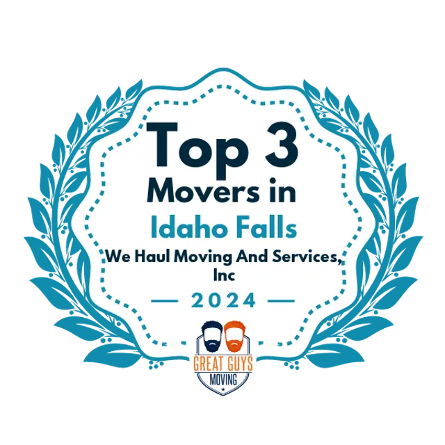 Top 3 Movers in Idaho Falls, ID 2024 award