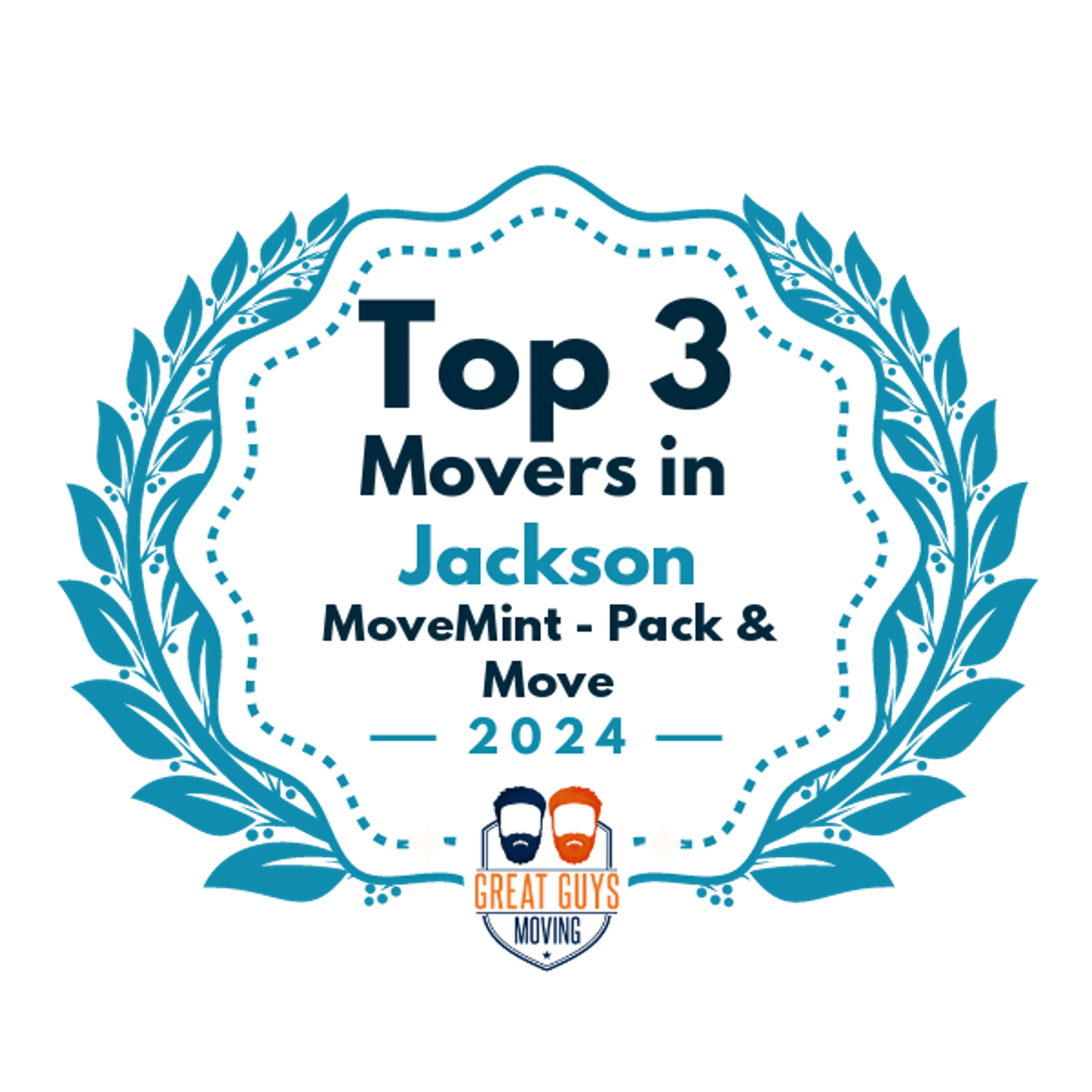 Top 3 Movers in Jackson, MS 2024 award