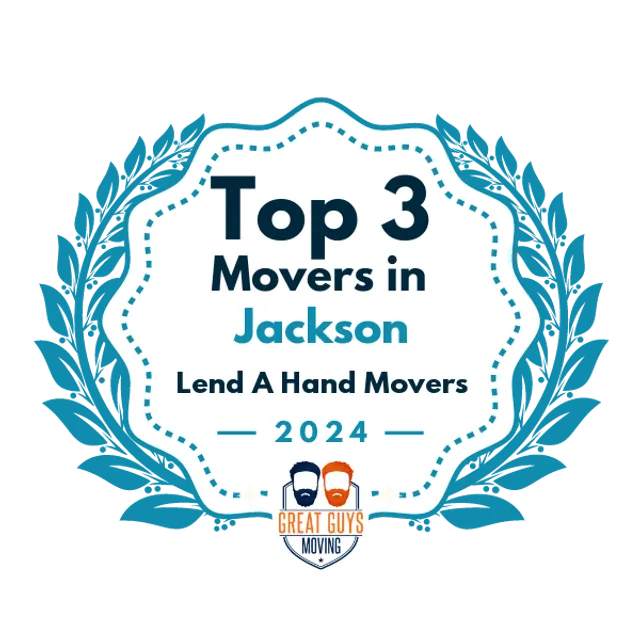 Top 3 Movers in Jackson, MS 2024 award