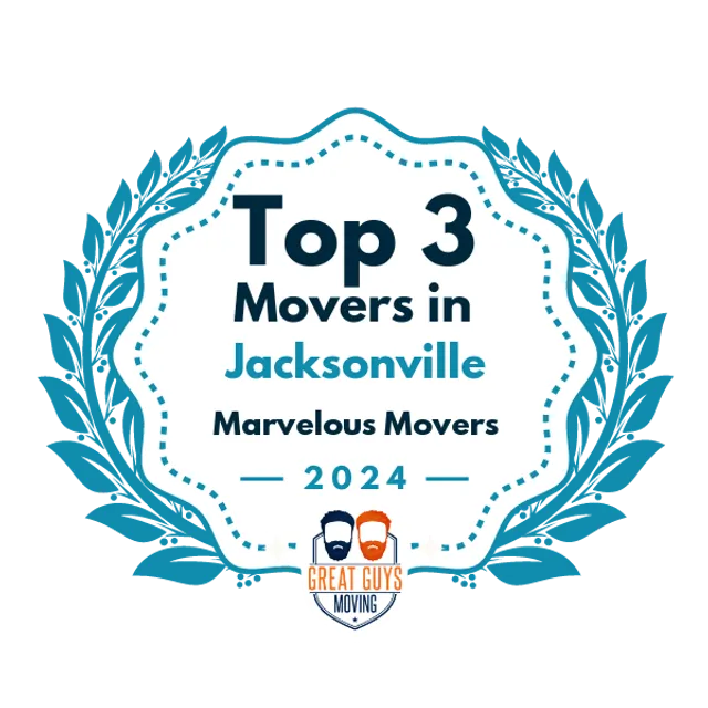 Top 3 Movers in Jacksonville, FL 2024 award