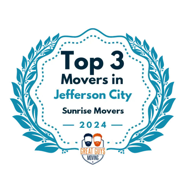 Top 3 Movers in Sunrise, FL 2024 award