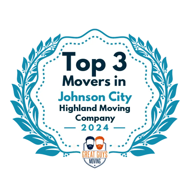 Top 3 Movers in Johnson City, TN 2024 award