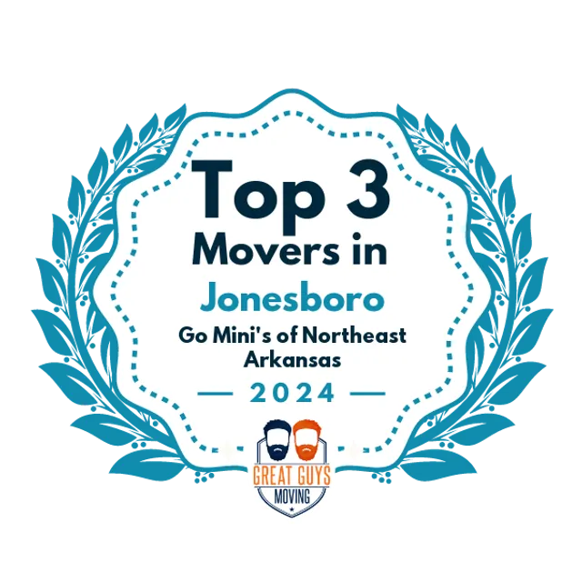 Top 3 Movers in Jonesboro, AR 2024 award