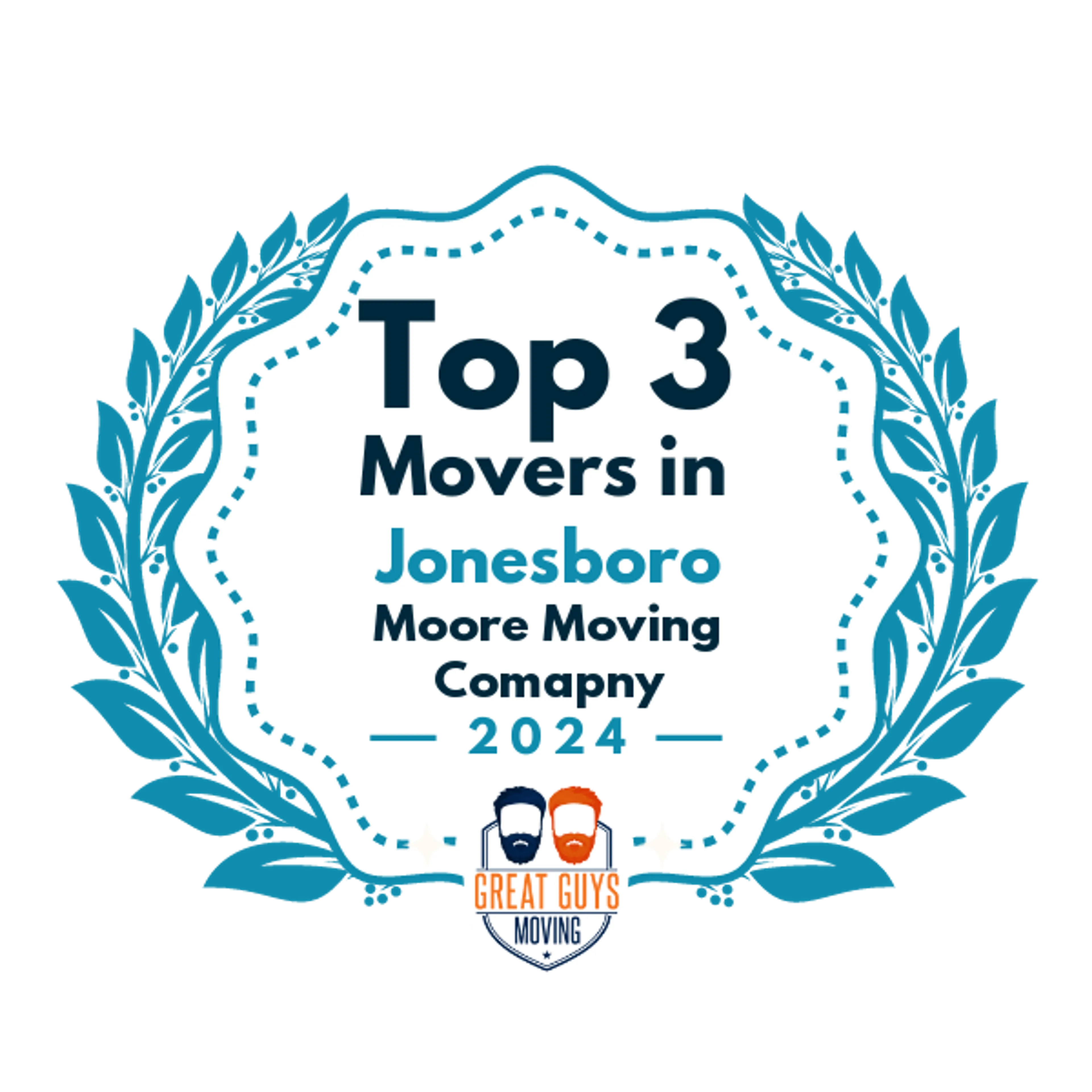 Top 3 Movers in Jonesboro, AR 2024 award