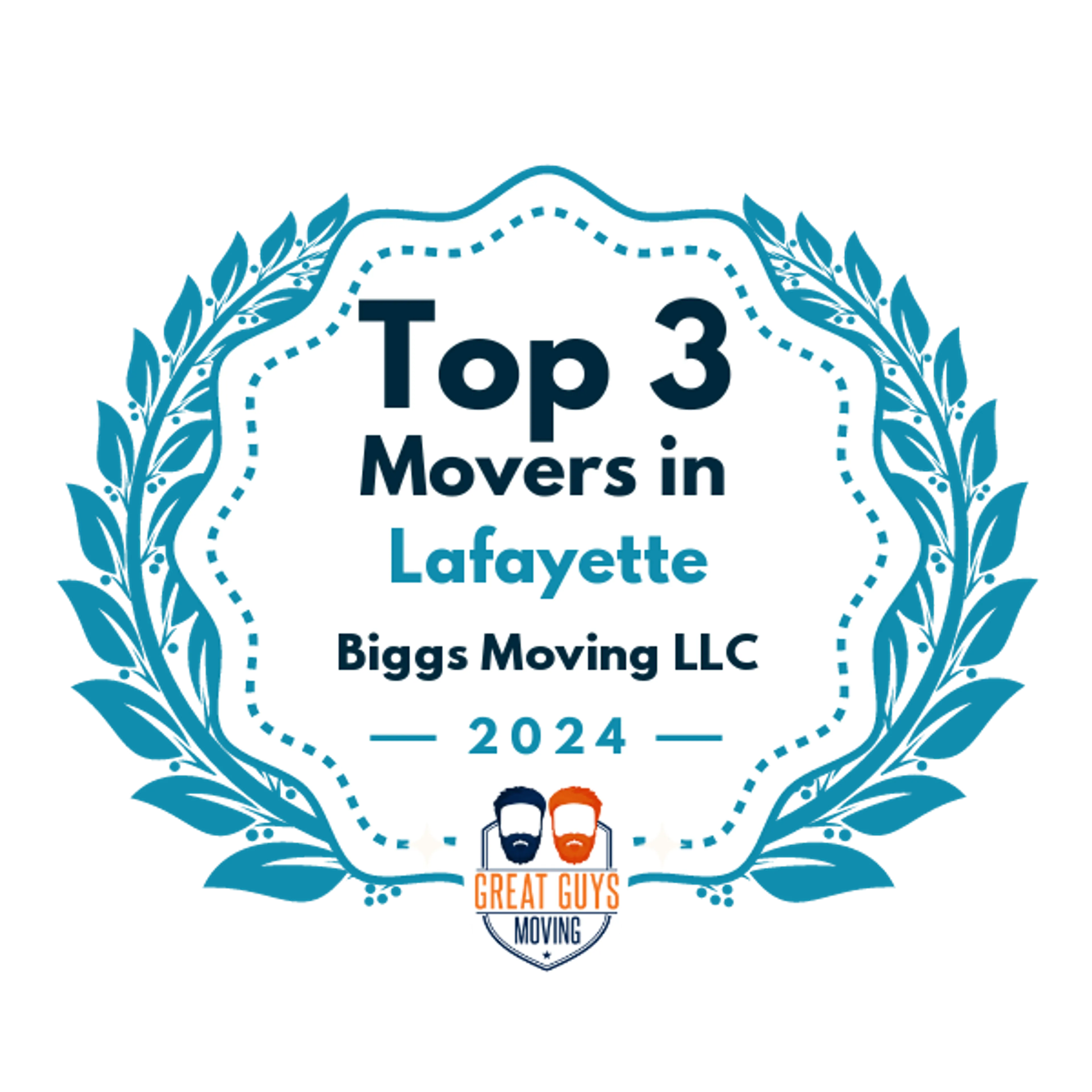 Top 3 Movers in Indianapolis, IN 2024 award