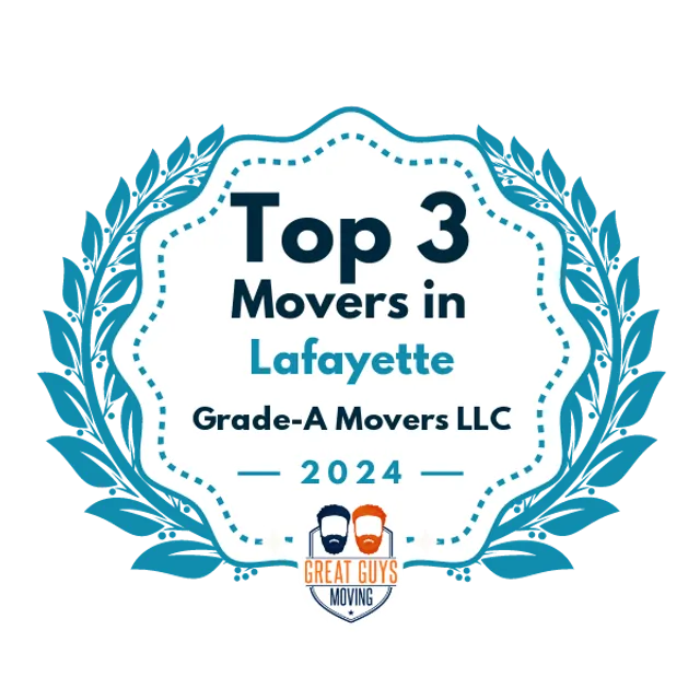 Top 3 Movers in Lafayette, LA 2024 award