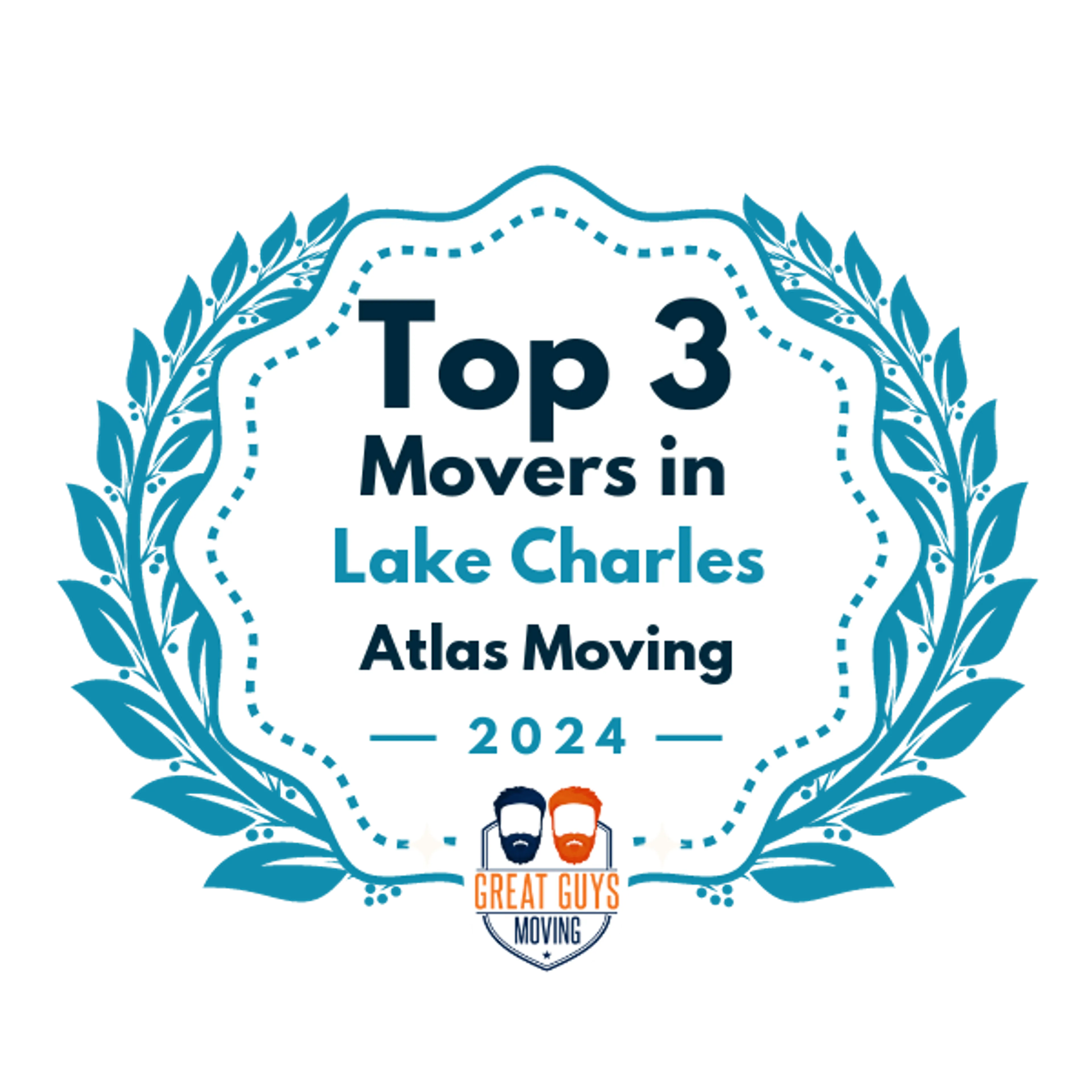 Top 3 Movers in Lake Charles, LA 2024 award