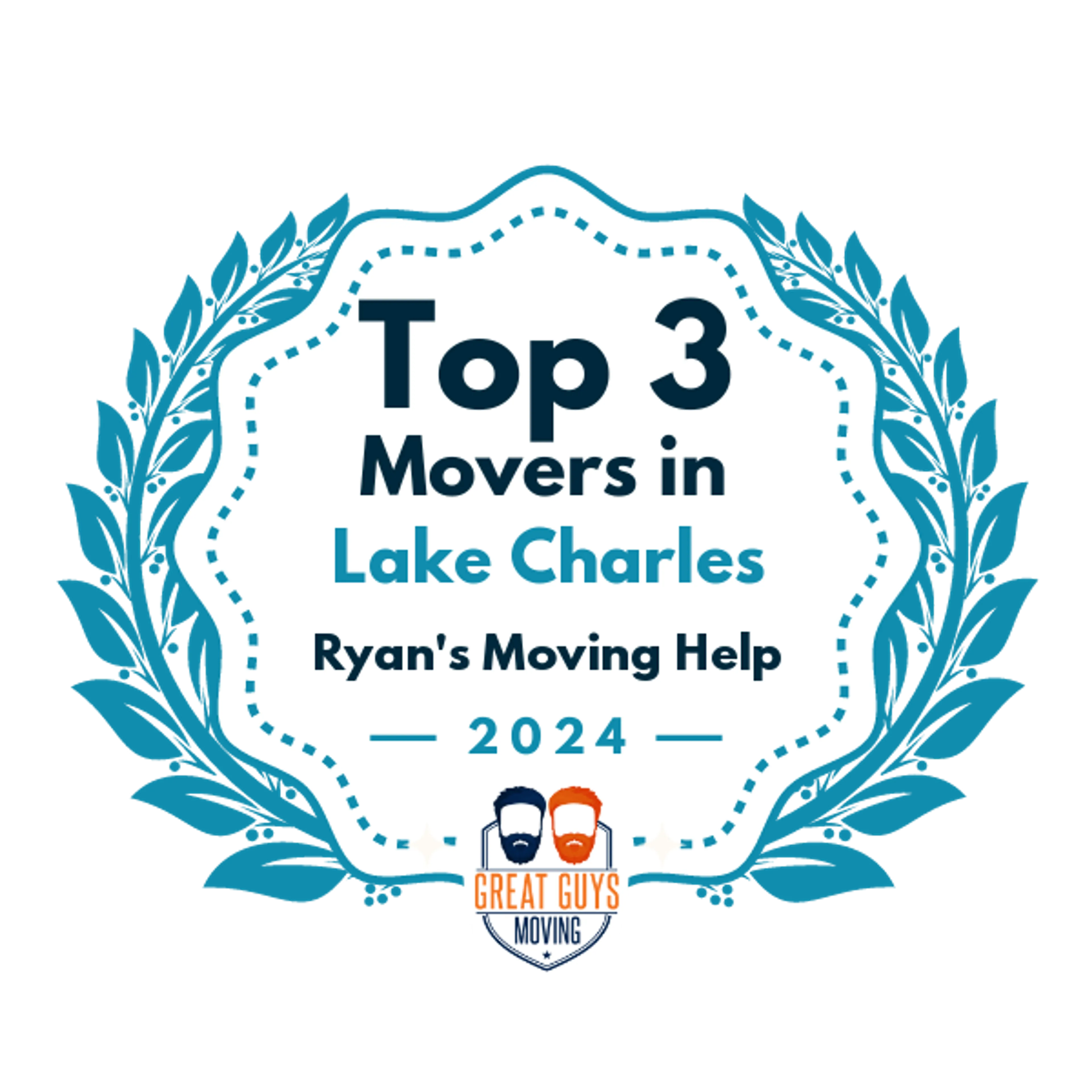 Top 3 Movers in Lake Charles, LA 2024 award