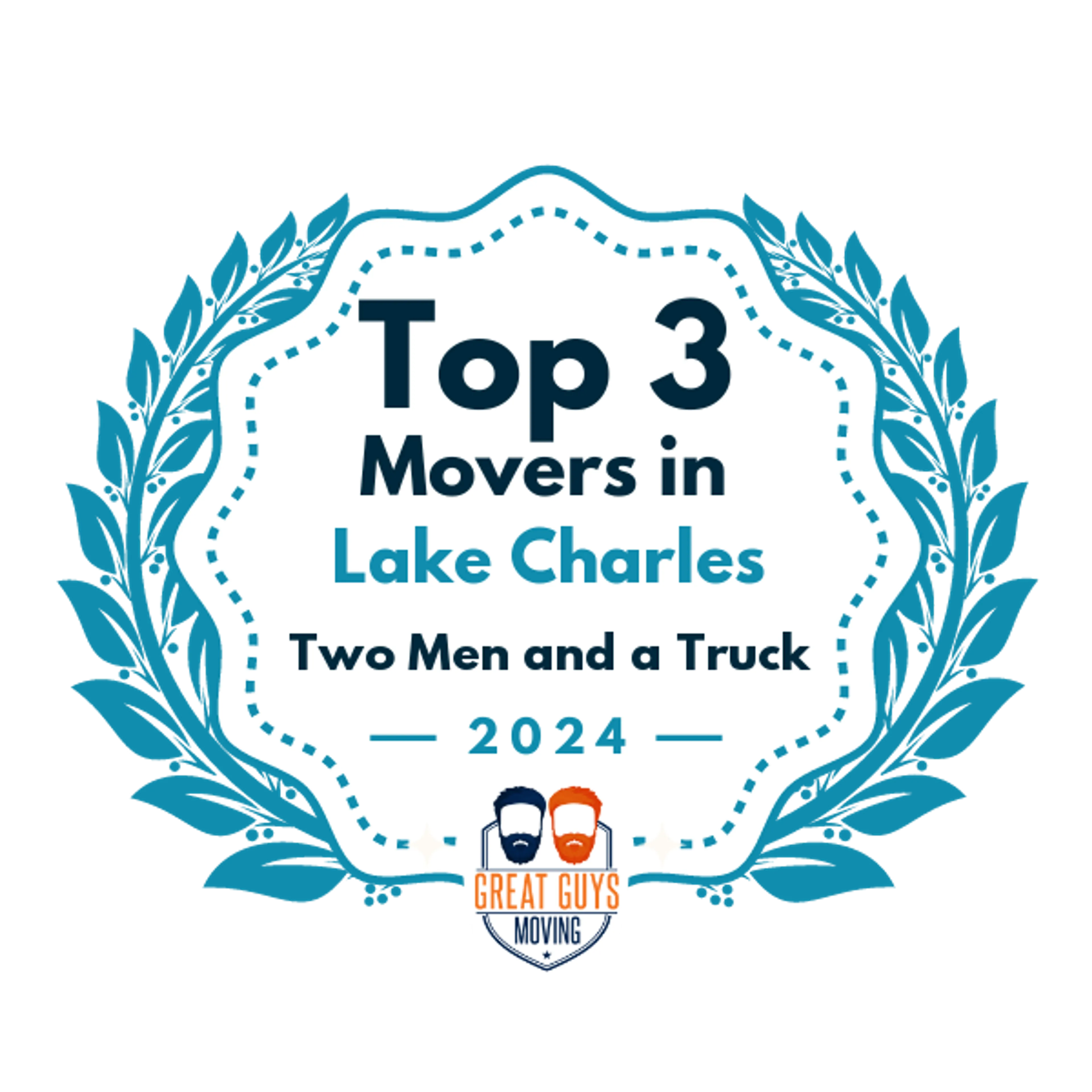 Top 3 Movers in Lake Charles, LA 2024 award