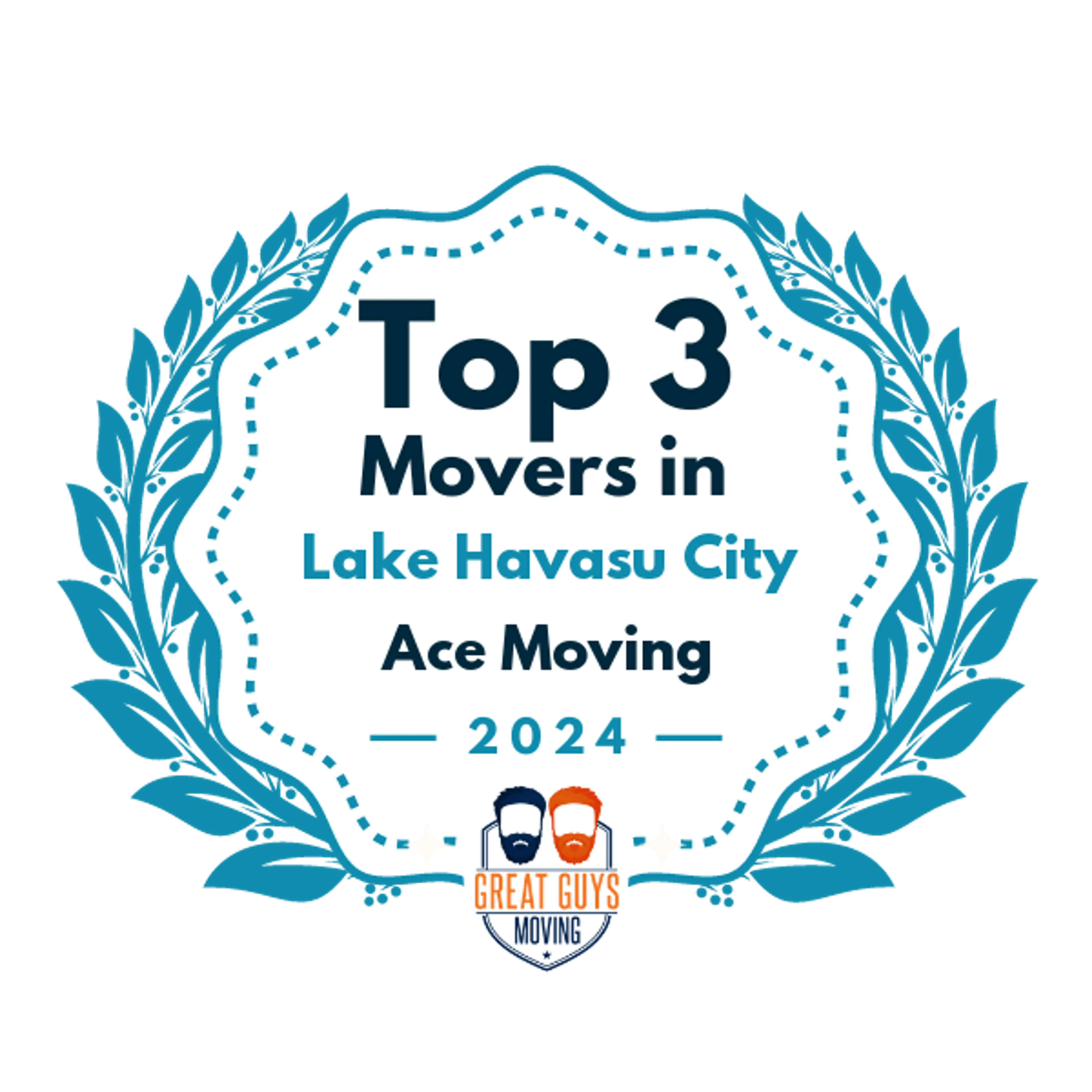 Top 3 Movers in Lake Havasu City, AZ 2024 award
