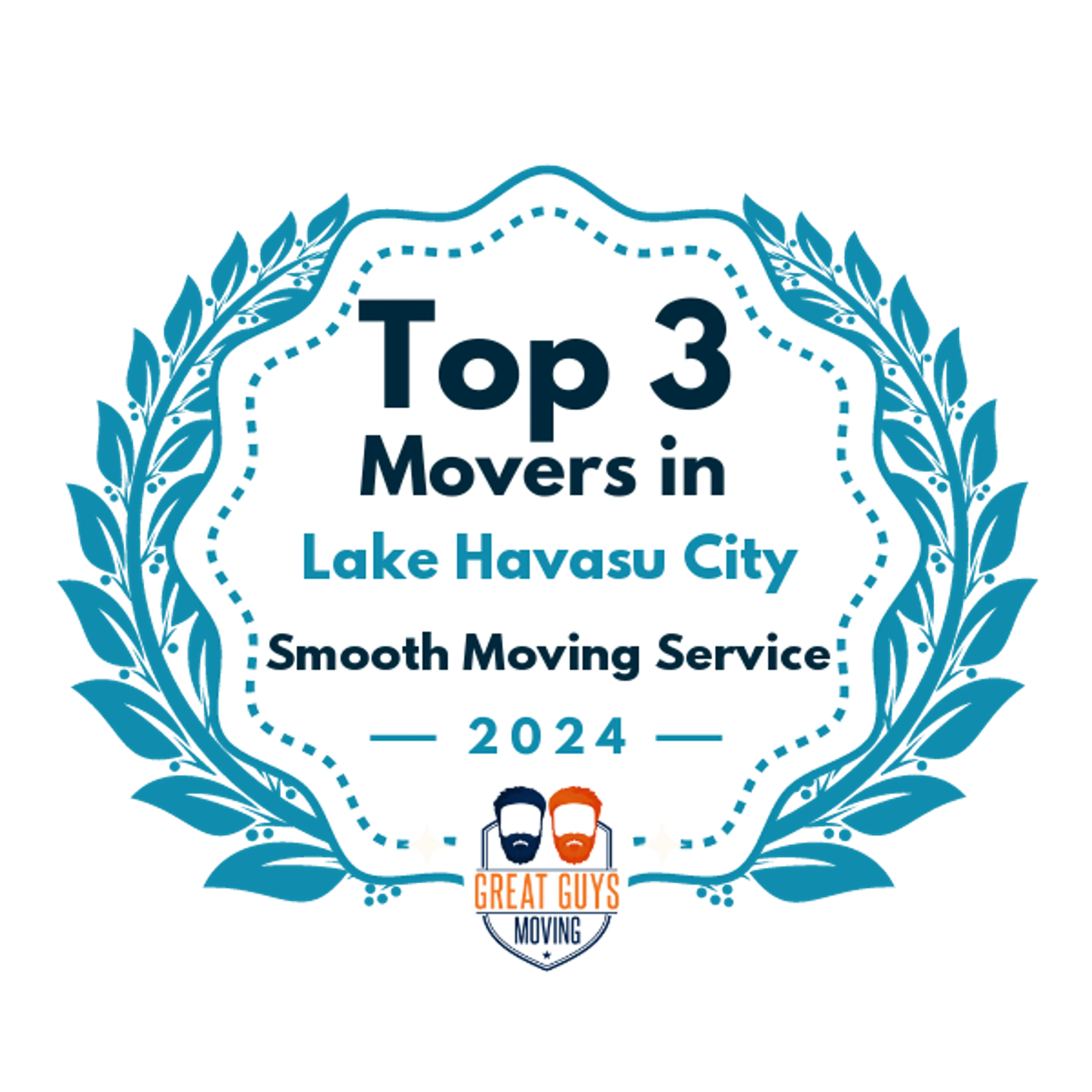 Top 3 Movers in Lake Havasu City, AZ 2024 award