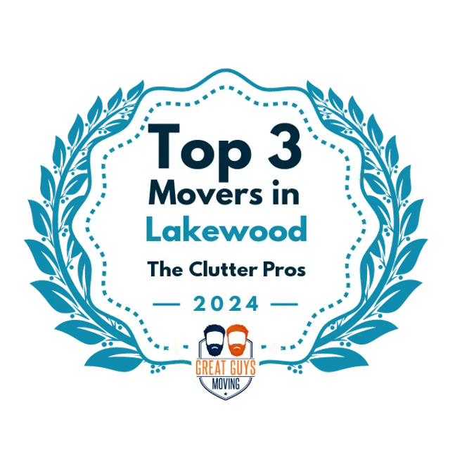 Top 3 Movers in Lakewood, WA 2024 award