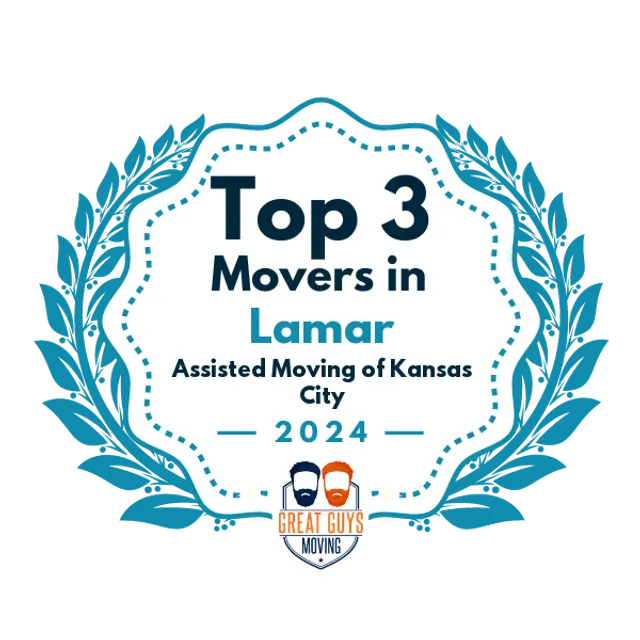 Top 3 Movers in Kansas City, MO 2024 award