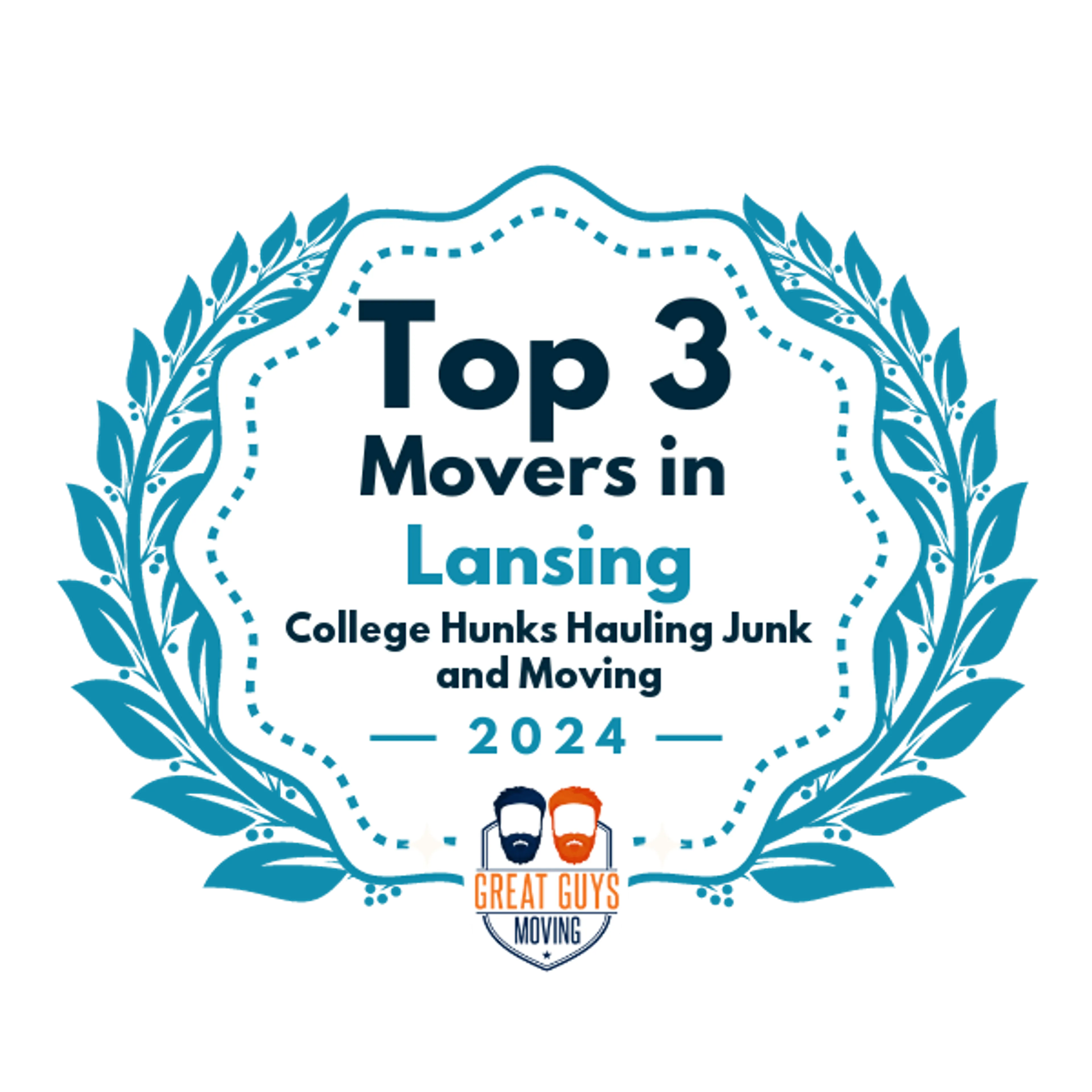 Top 3 Movers in Lansing, MI 2024 award