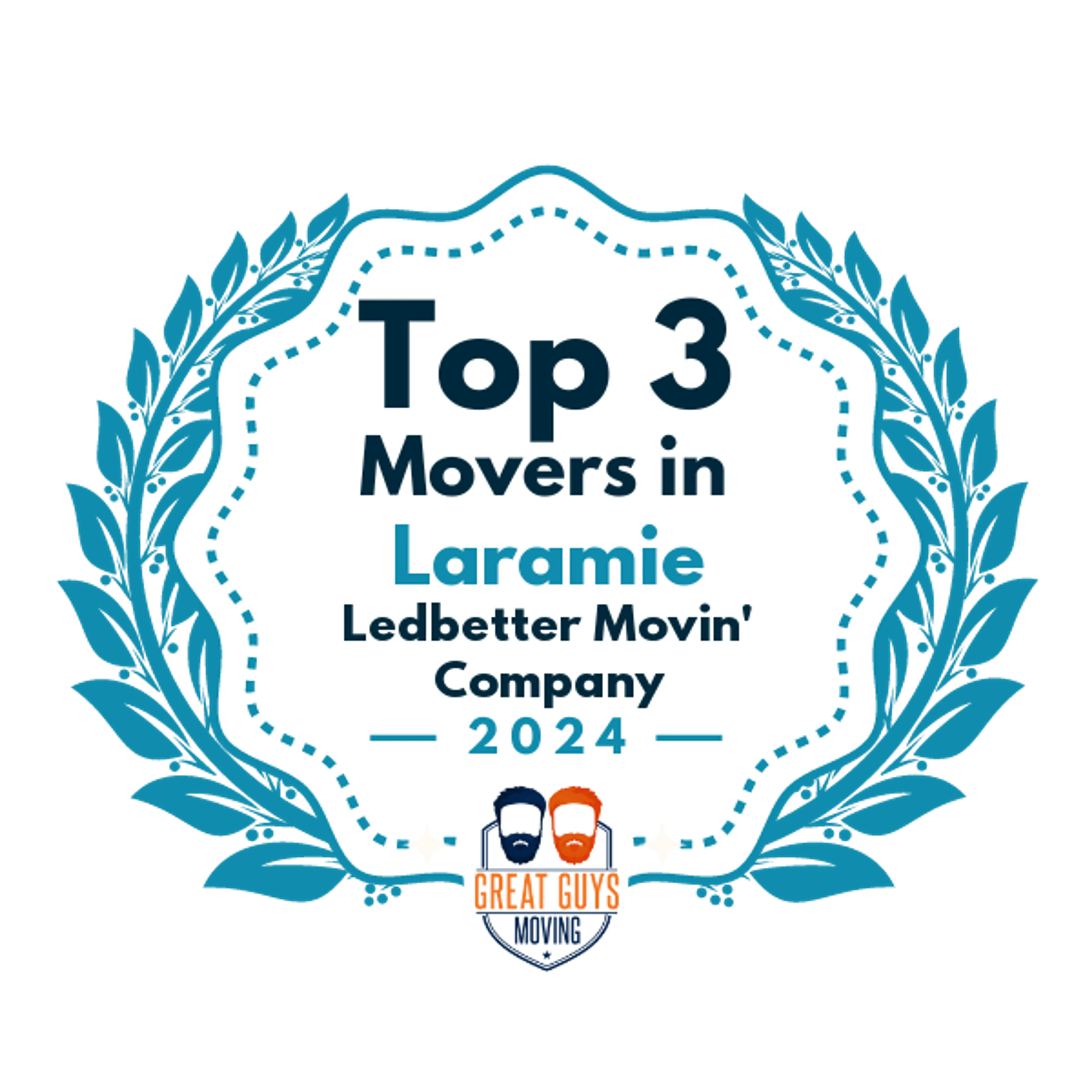 Top 3 Movers in Laramie, WY 2024 award