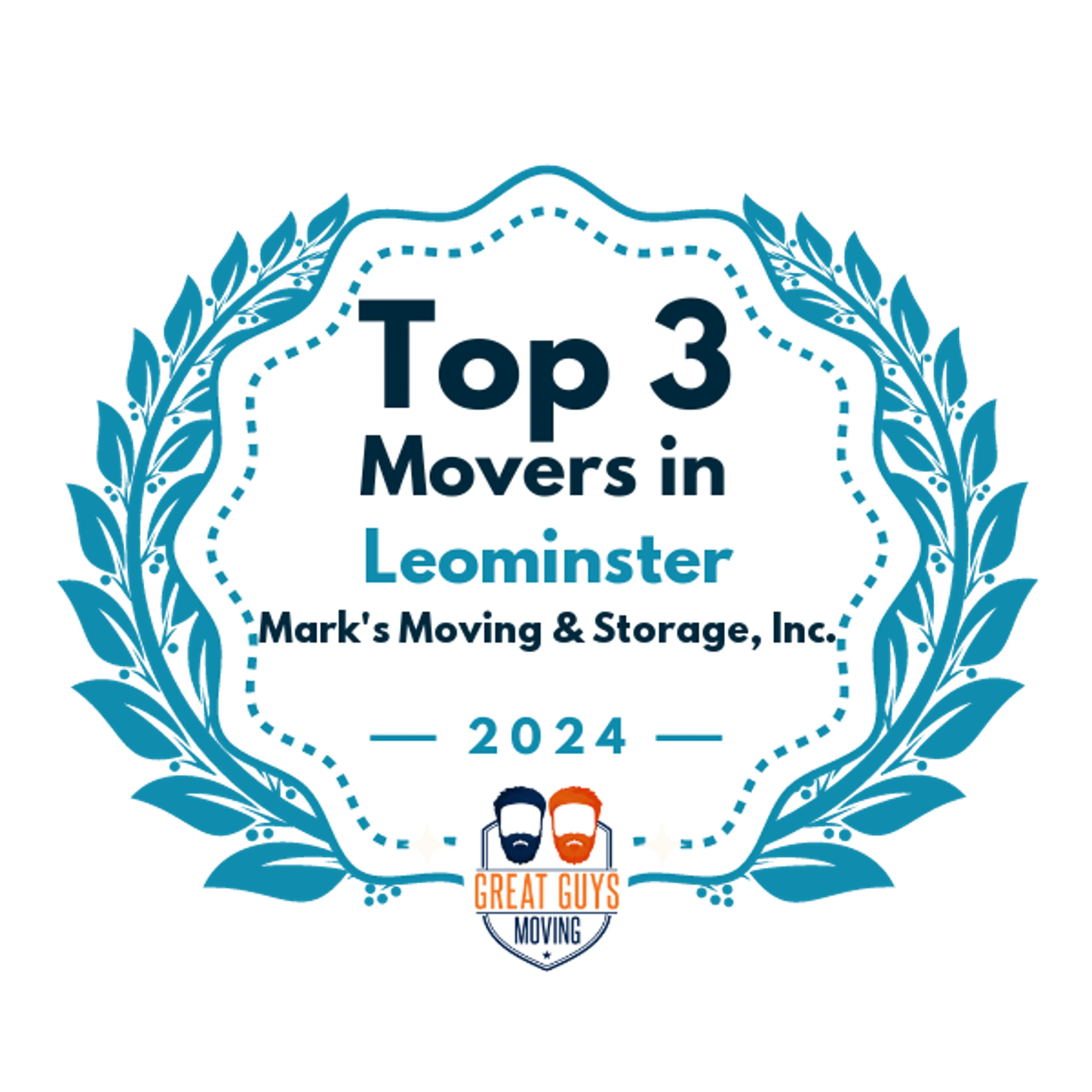 Top 3 Movers in Worcester, MA 2024 award