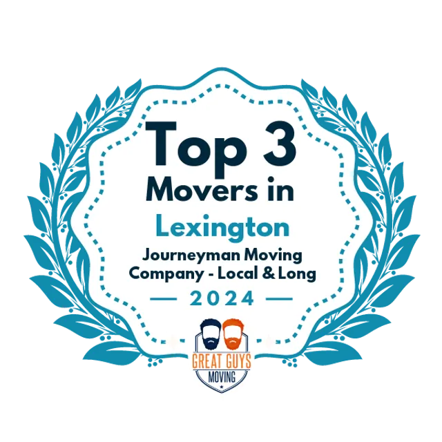 Top 3 Movers in Lexington, KY 2024 award