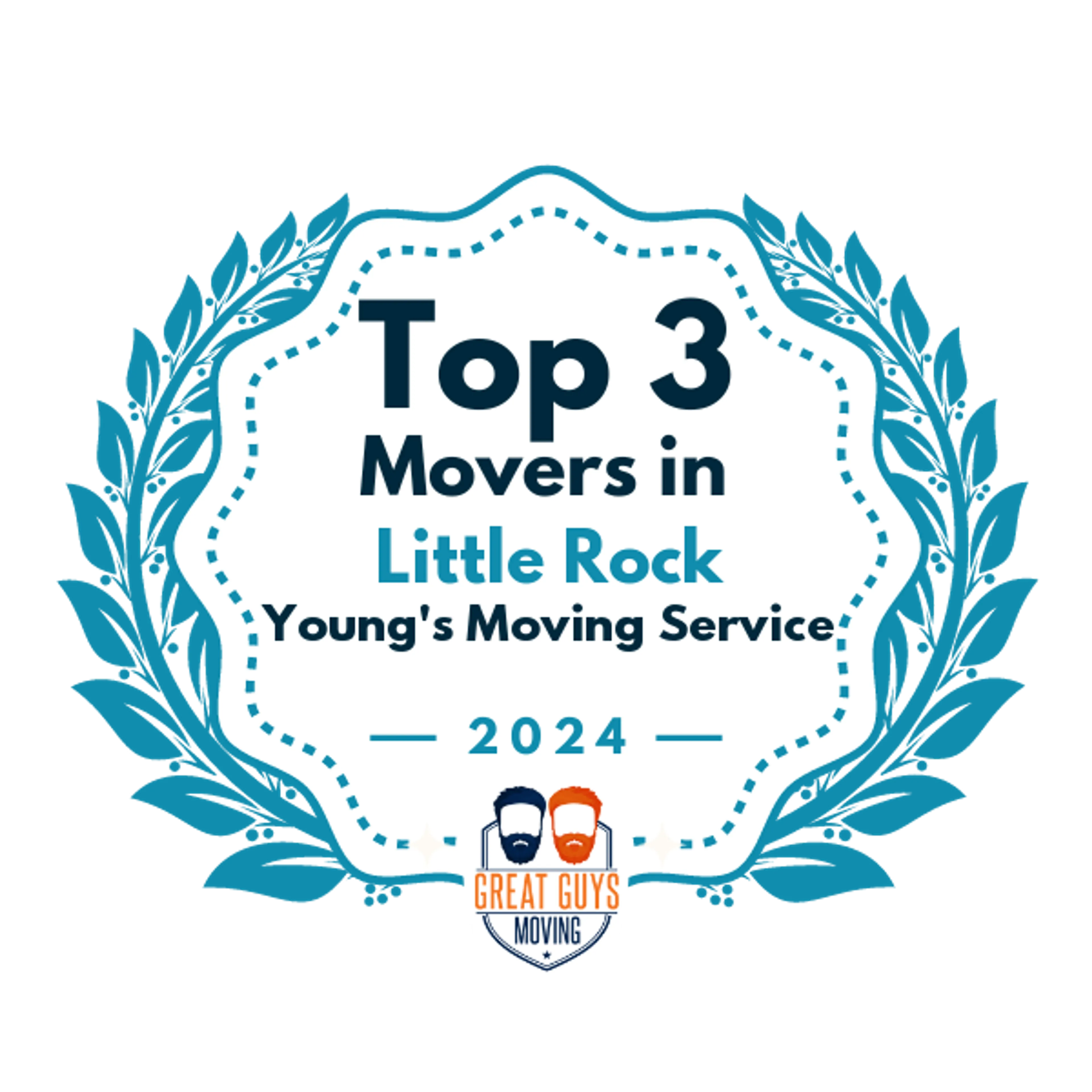 Top 3 Movers in Little Rock, AR 2024 award