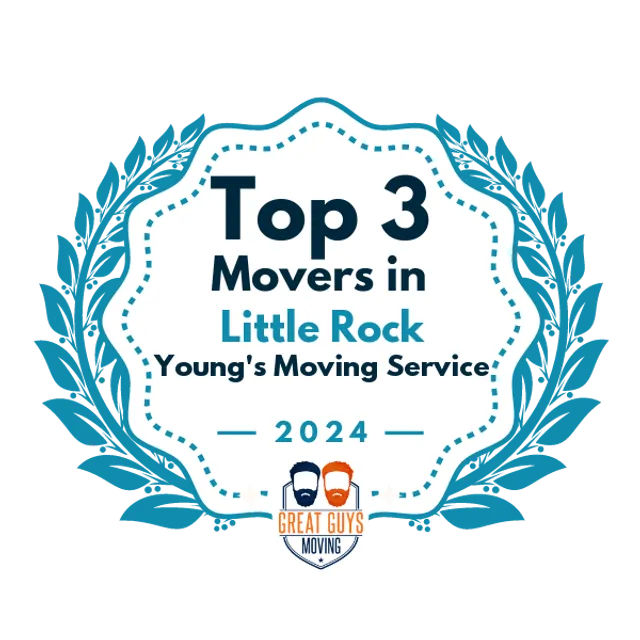 Top 3 Movers in Little Rock, AR 2024 award