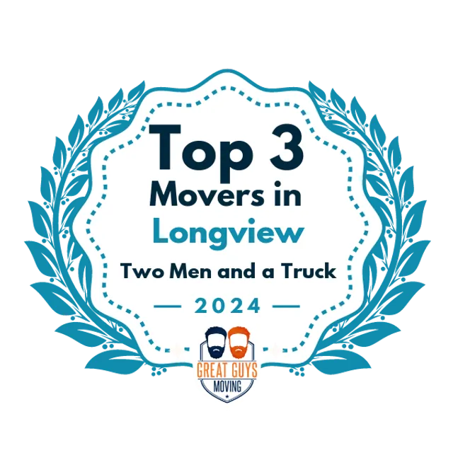 Top 3 Movers in Longview, TX 2024 award