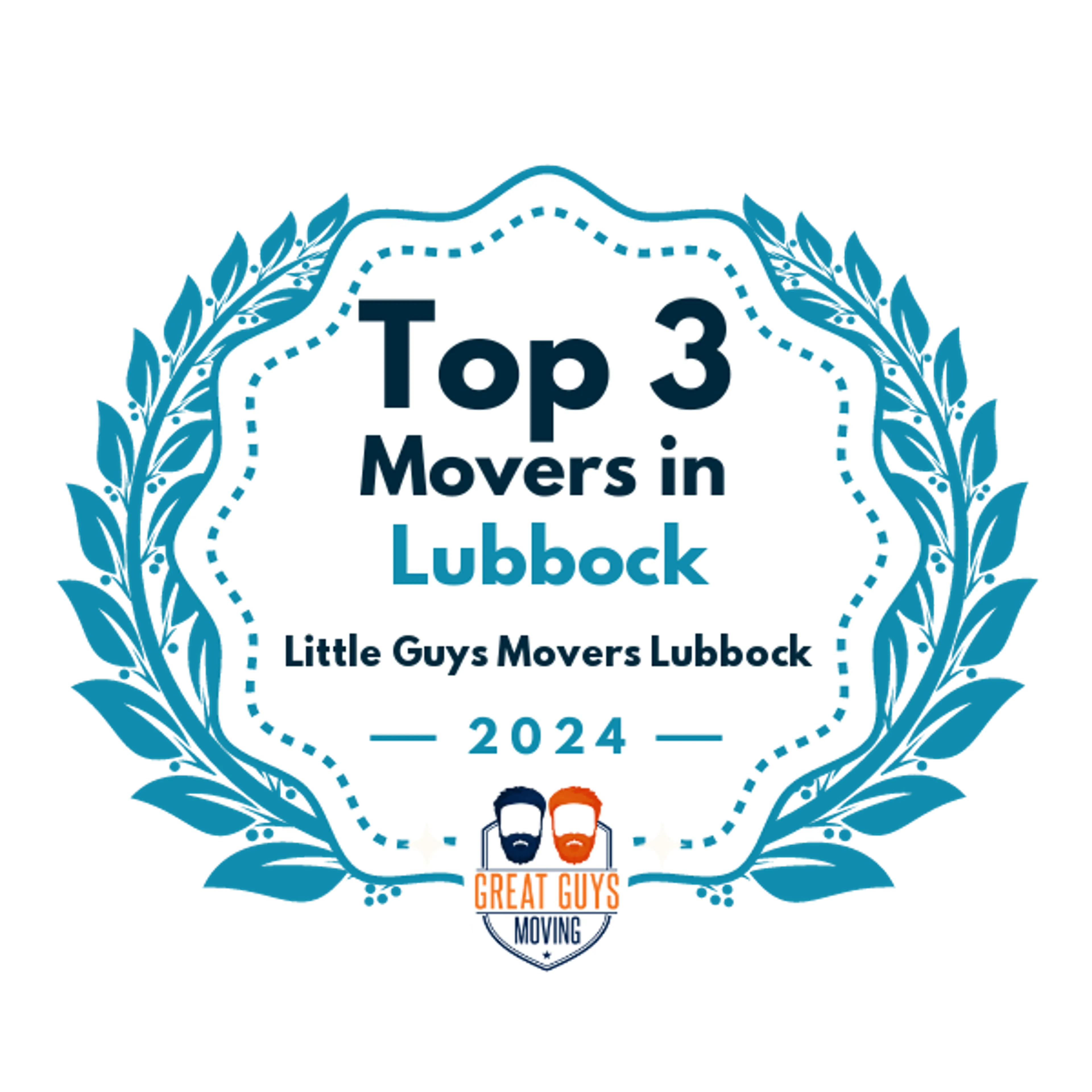 Top 3 Movers in Lubbock, TX 2024 award