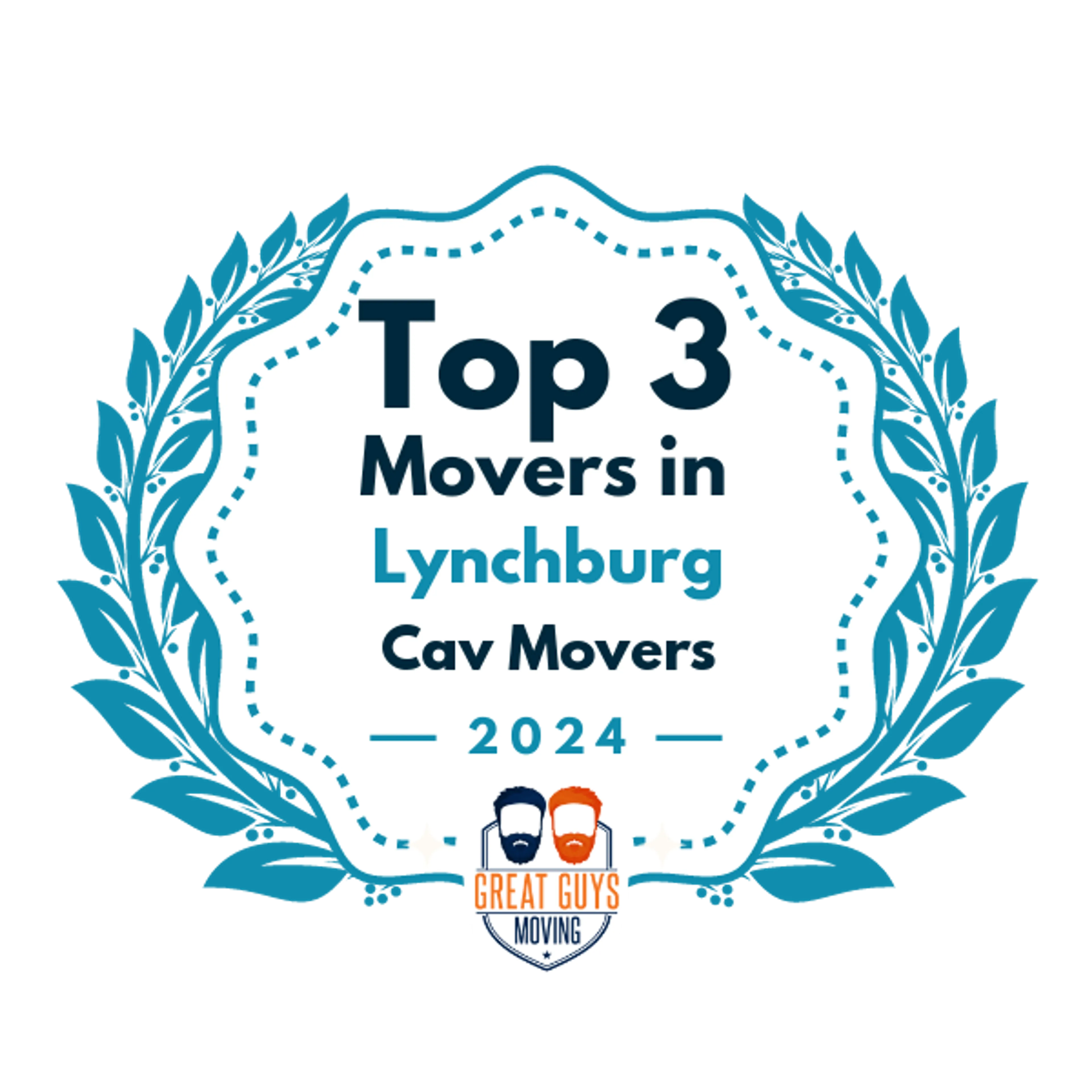 Top 3 Movers in Lynchburg, VA 2024 award