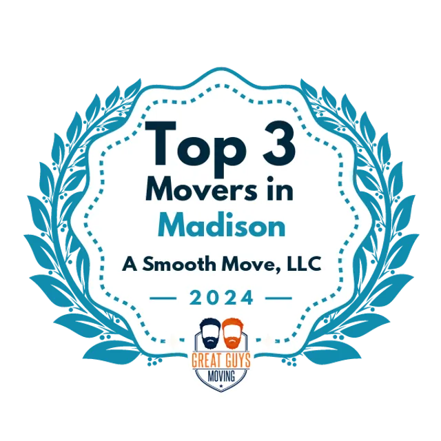 Top 3 Movers in Madison, WI 2024 award