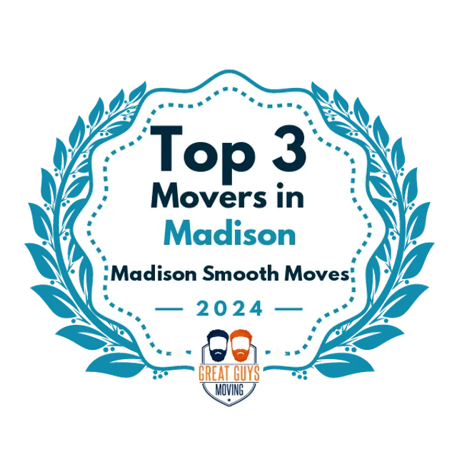 Top 3 Movers in Madison, WI 2024 award