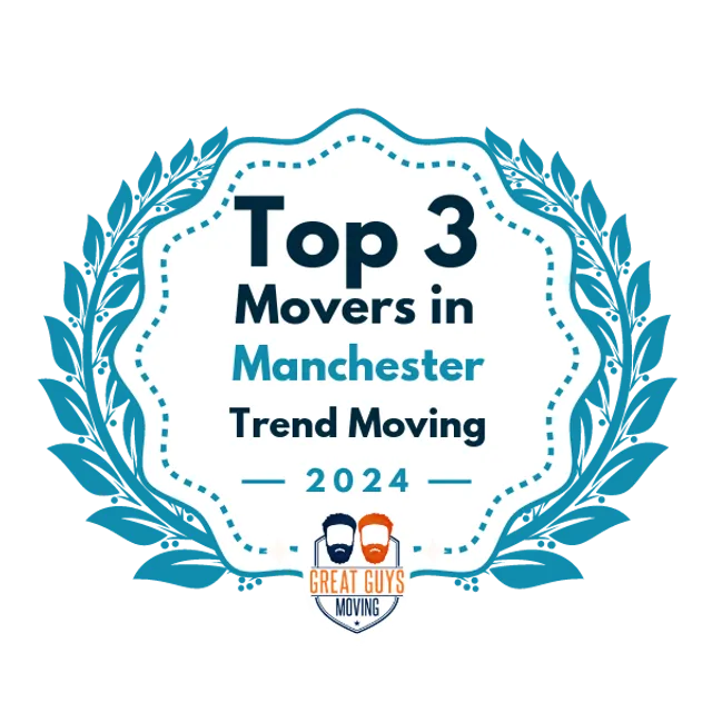 Top 3 Movers in Manchester, NH 2024 award