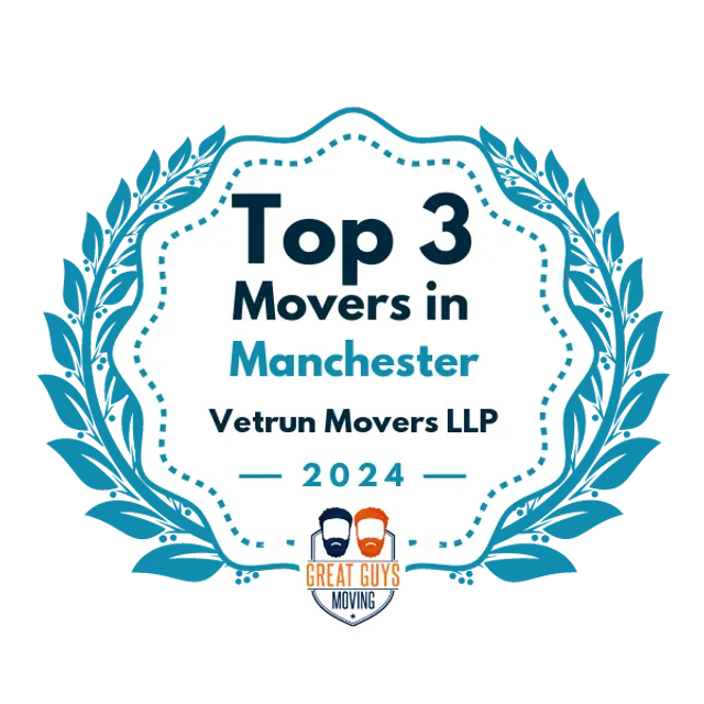 Top 3 Movers in Manchester, NH 2024 award