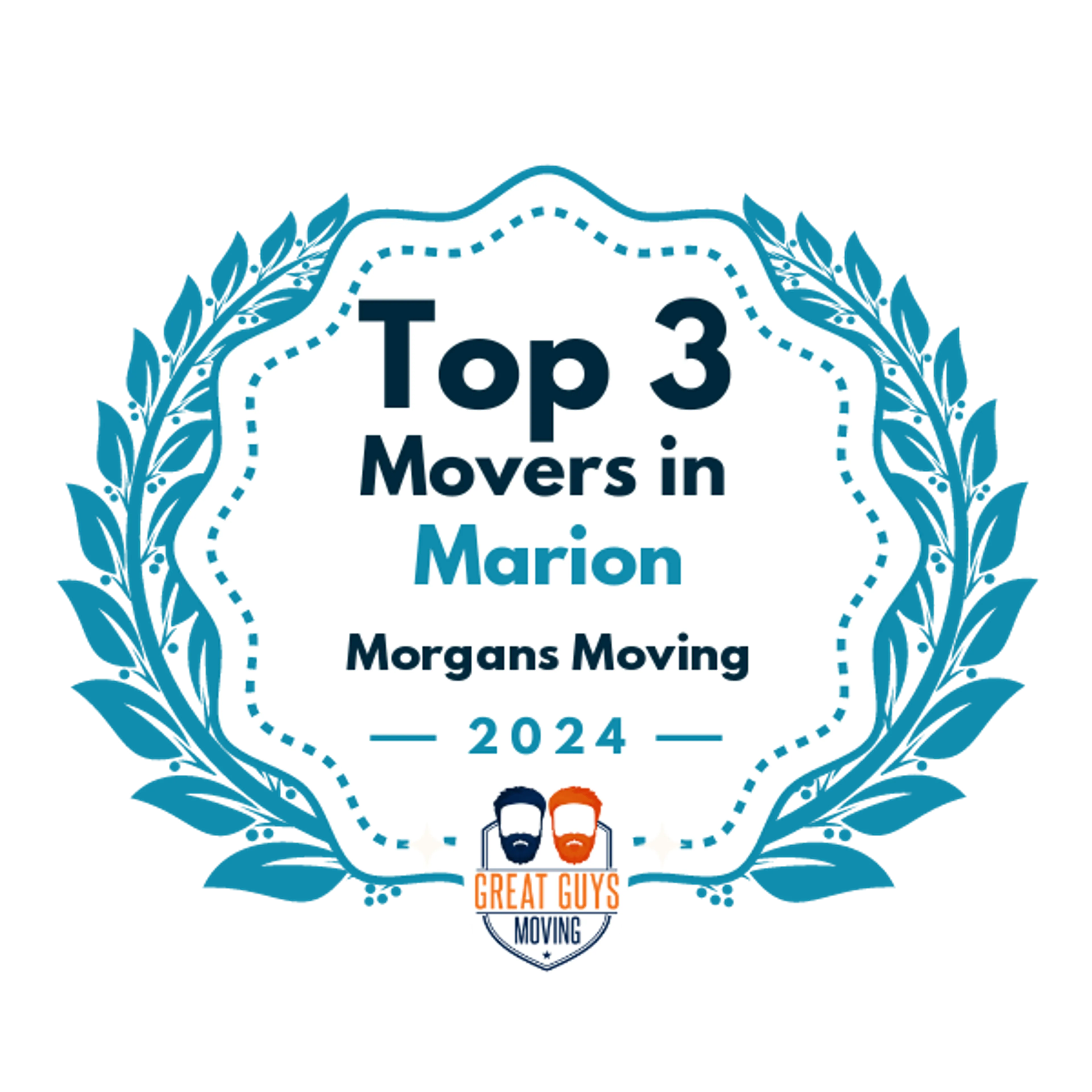 Top 3 Movers in Marion, OH 2024 award