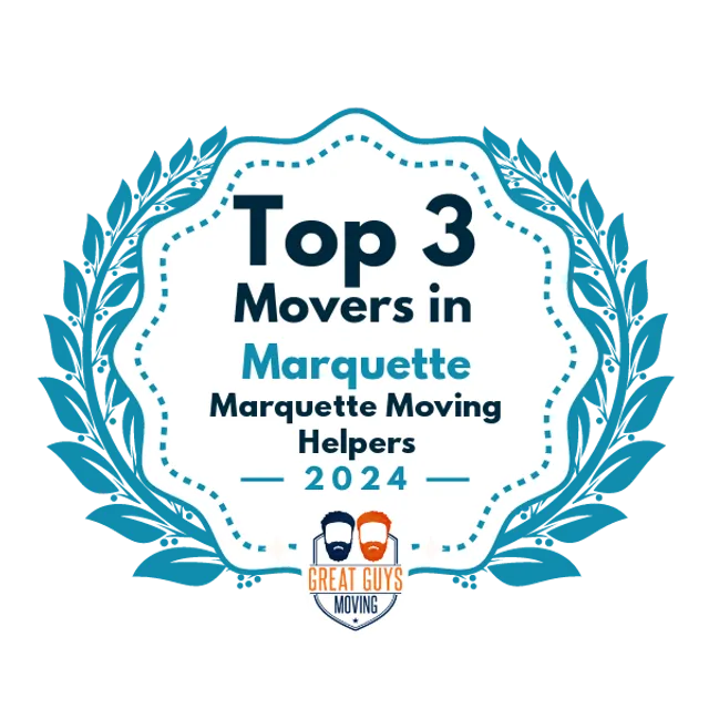 Top 3 Movers in Marquette, MI 2024 award