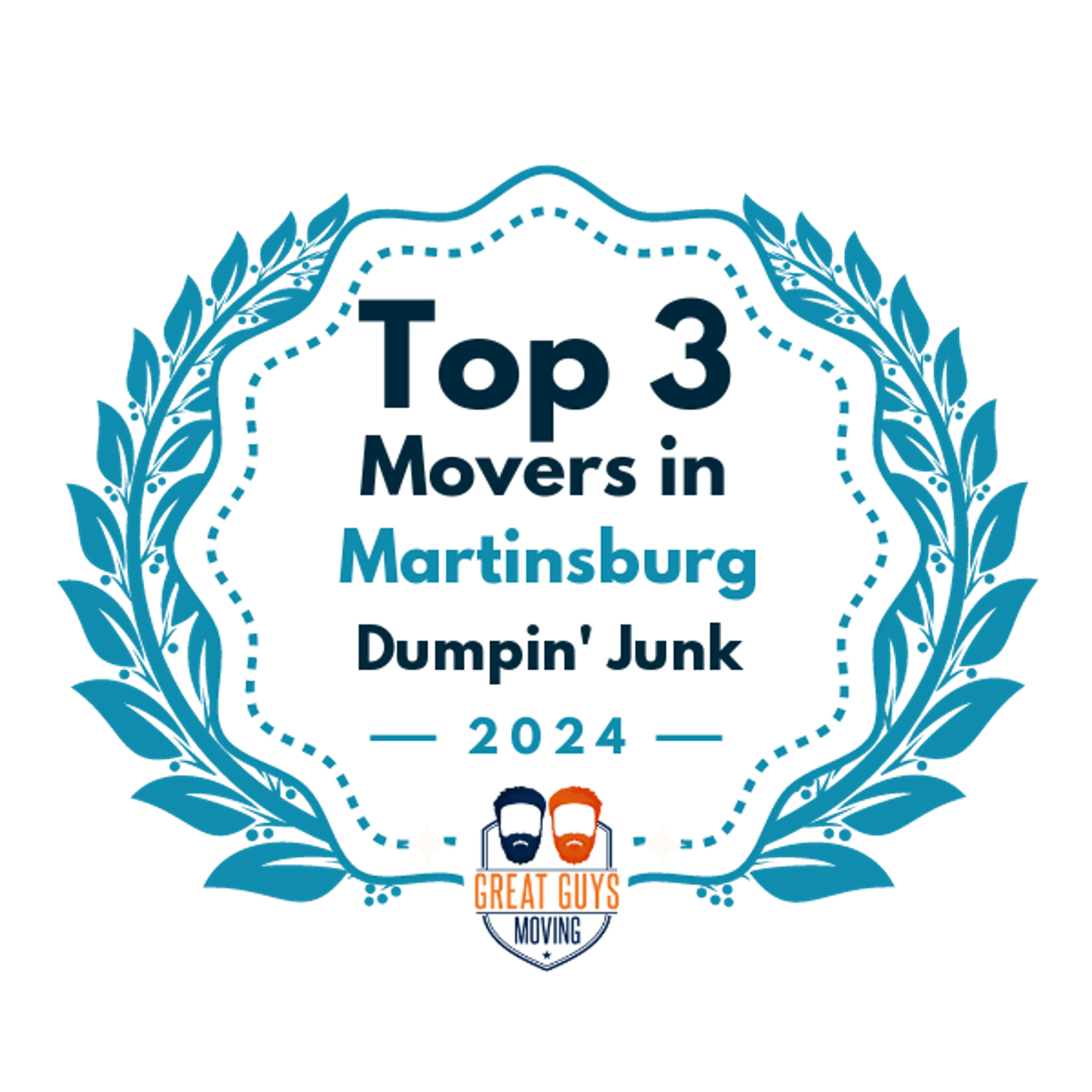 Top 3 Movers in Martinsburg, WV 2024 award