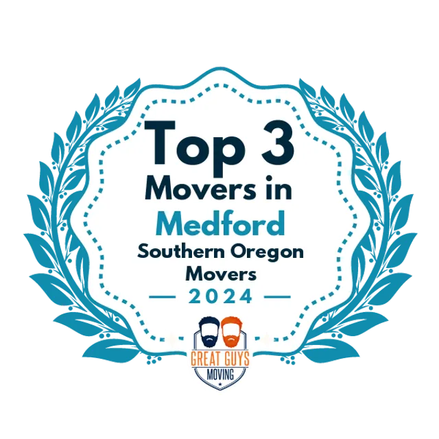 Top 3 Movers in Medford, OR 2024 award