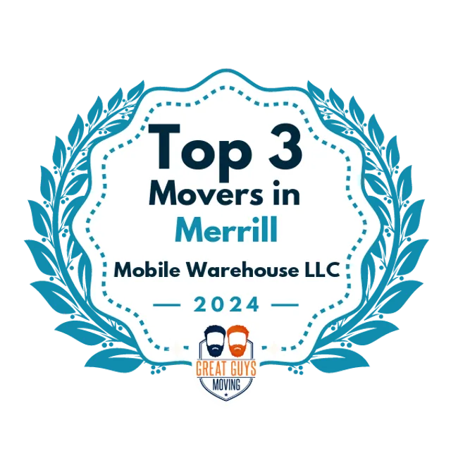 Top 3 Movers in Merrill, WI 2024 award