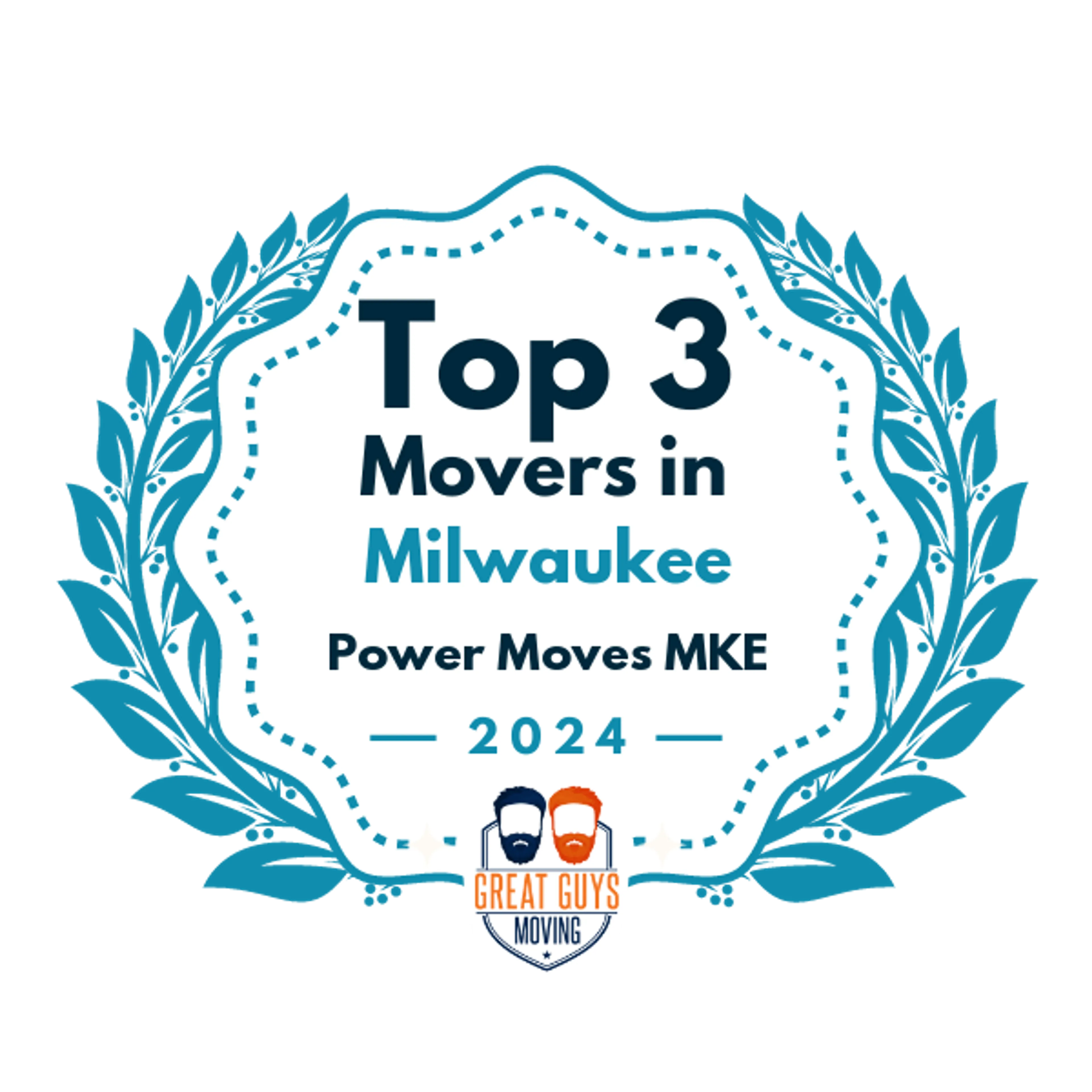 Top 3 Movers in Milwaukee, WI 2024 award