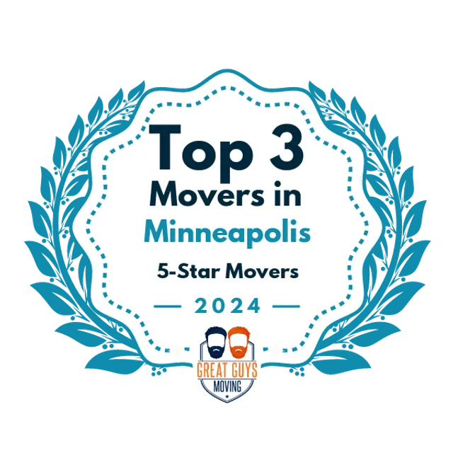 Top 3 Movers in Minneapolis, MN 2024 award