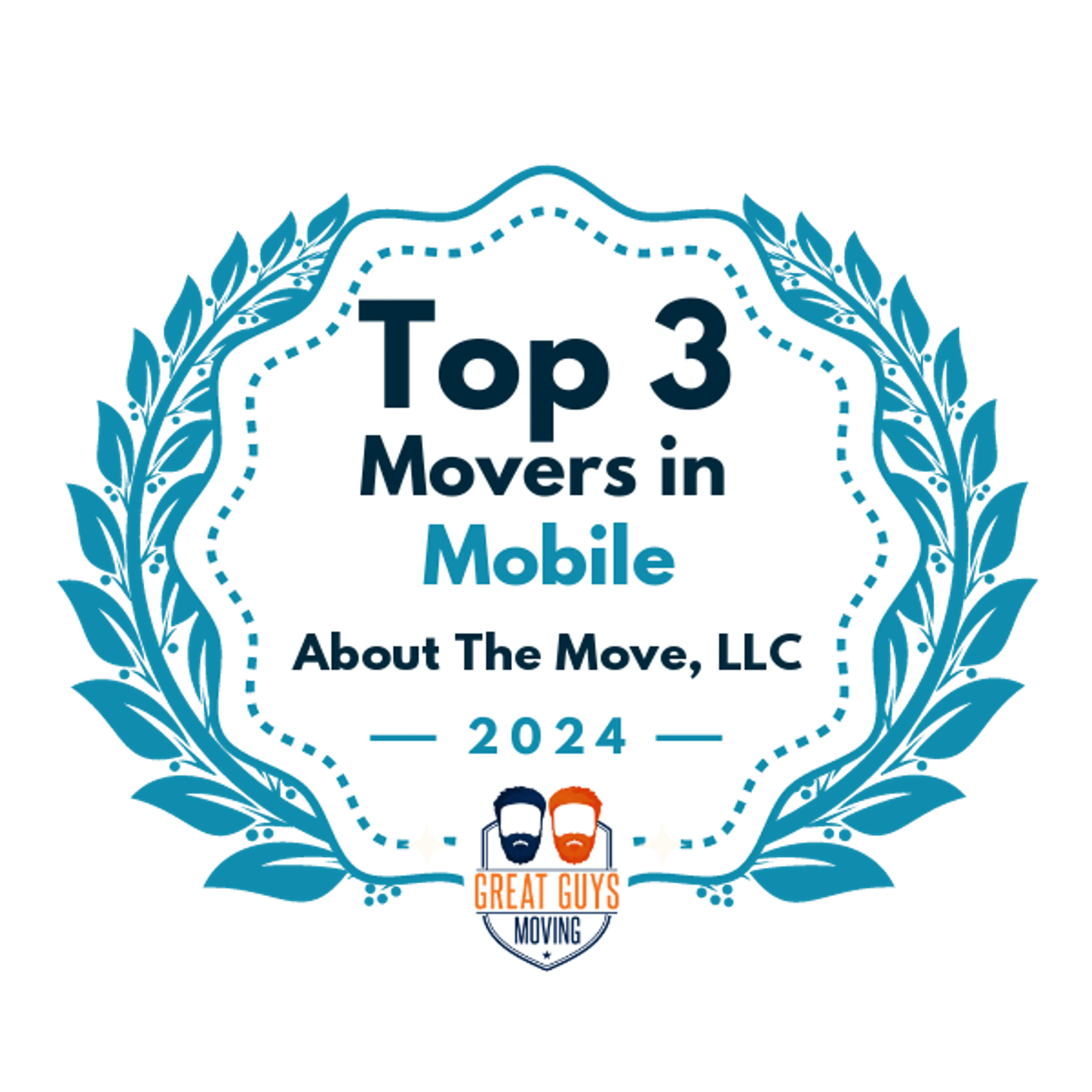 Top 3 Movers in Mobile, AL 2024 award