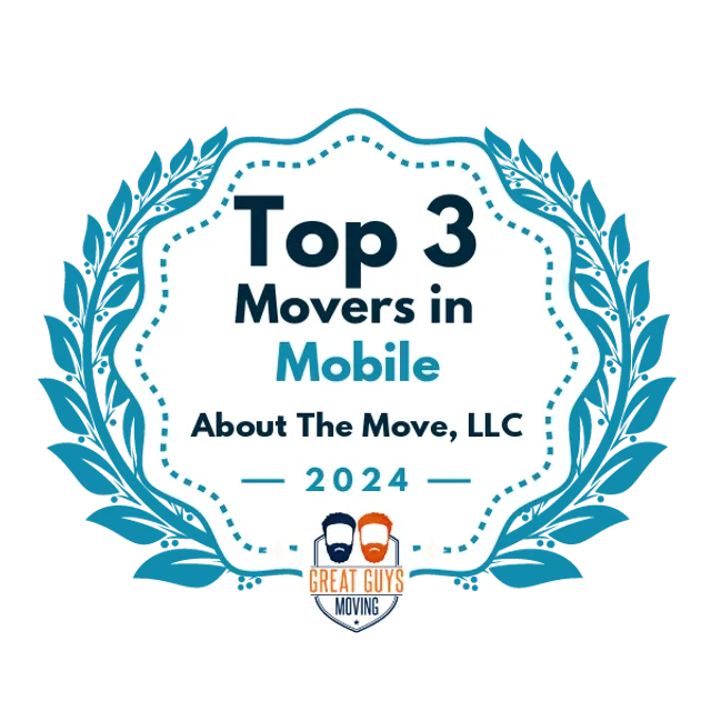 Top 3 Movers in Mobile, AL 2024 award