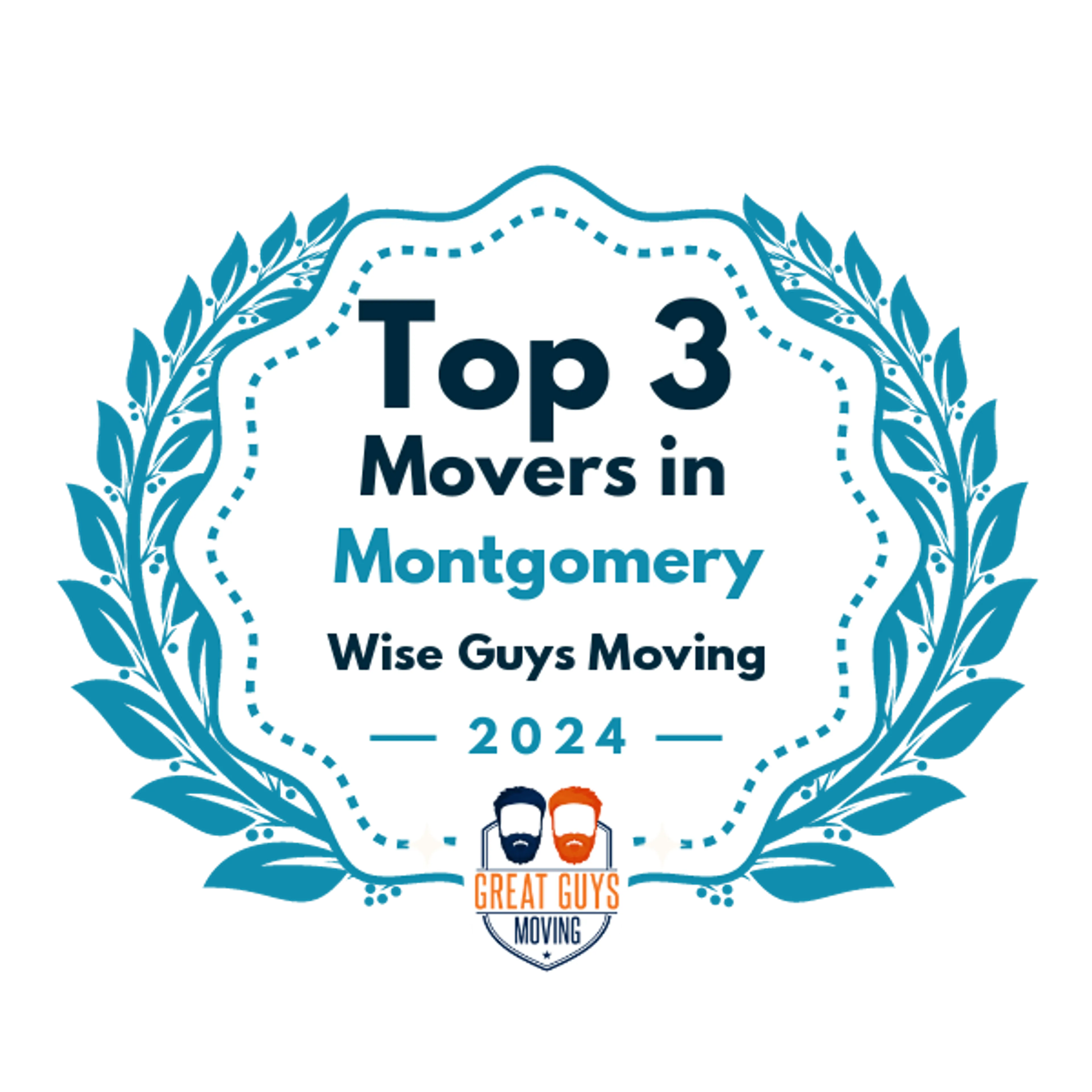 Top 3 Movers in Montgomery, AL 2024 award