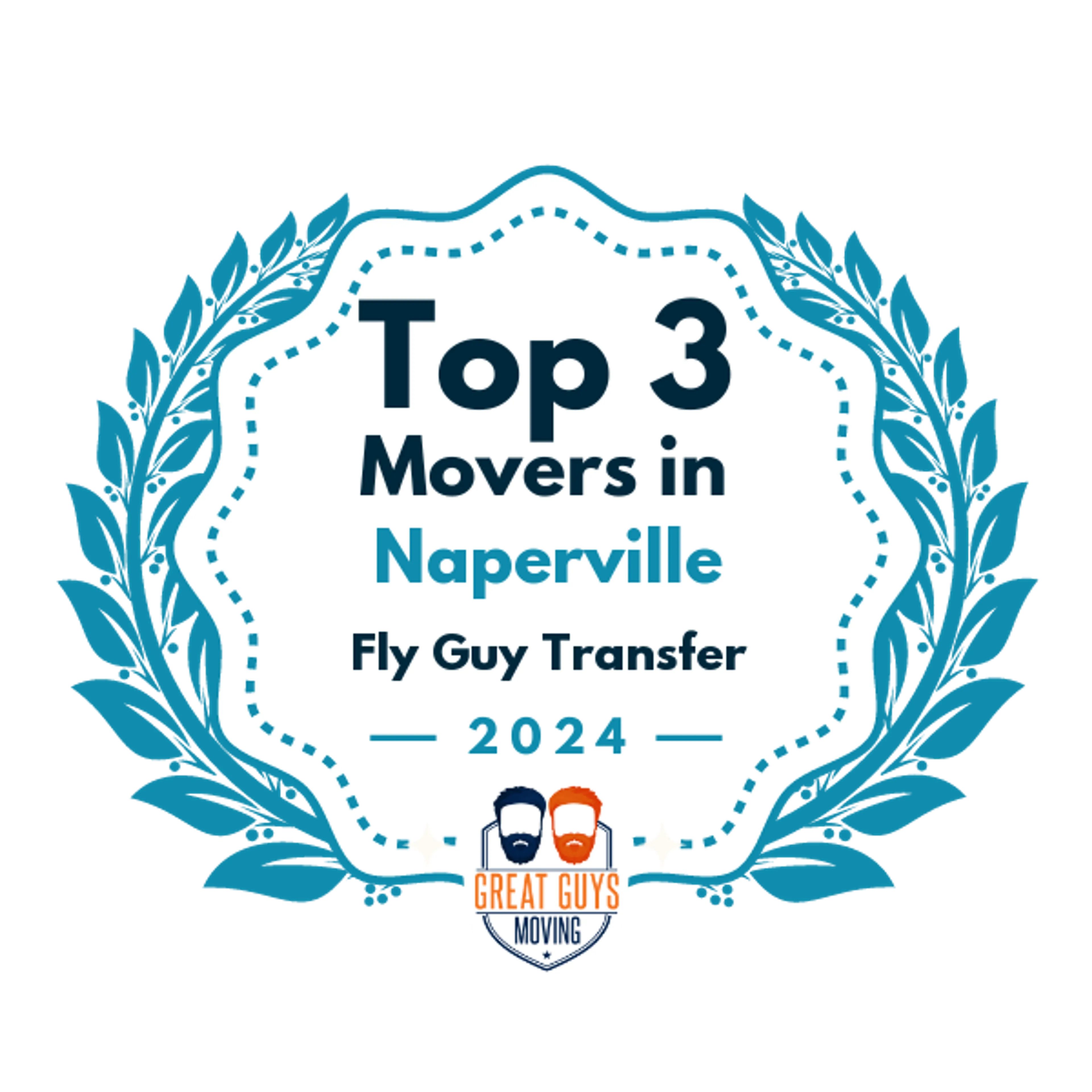 Top 3 Movers in Aurora, IL 2024 award
