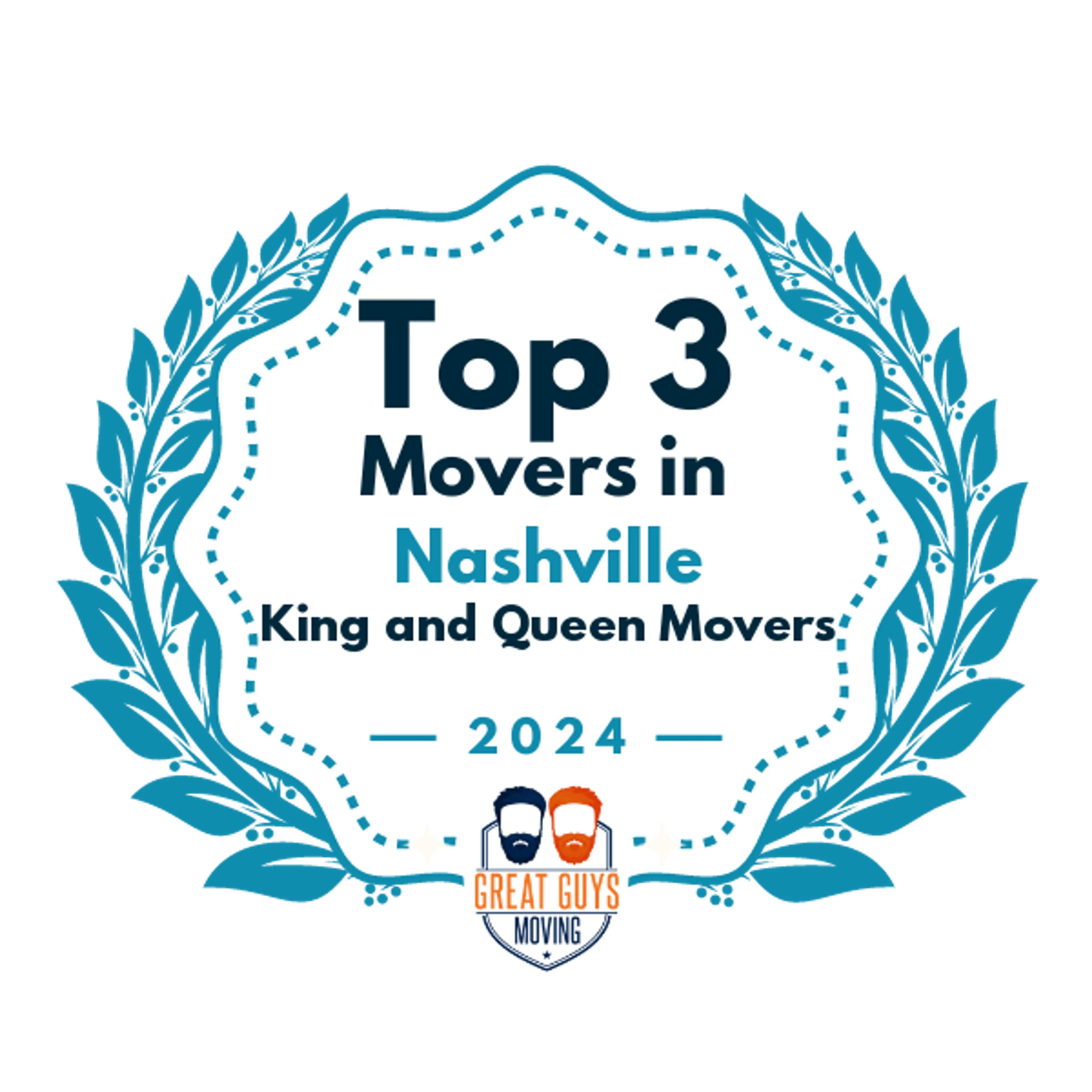 Top 3 Movers in Nashville, TN 2024 award